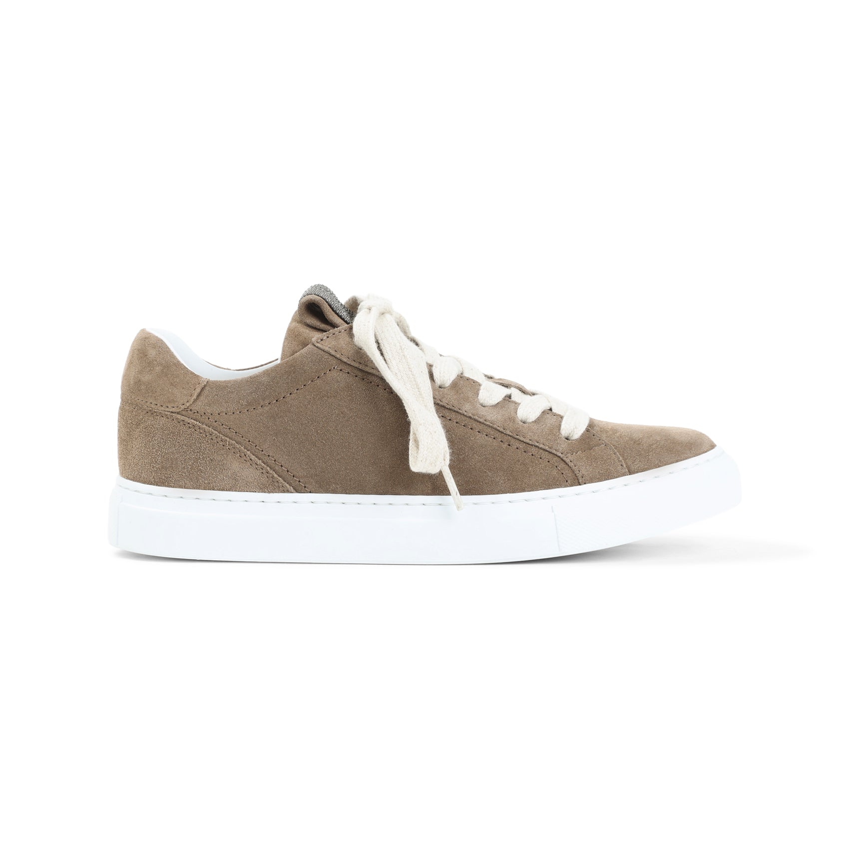 Brunello Cucinelli Suede Leather Sneakers Women BRUNELLO CUCINELLI