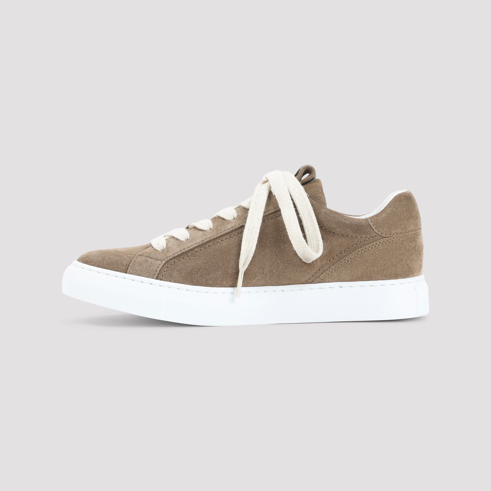 Brunello Cucinelli Suede Leather Sneakers Women BRUNELLO CUCINELLI