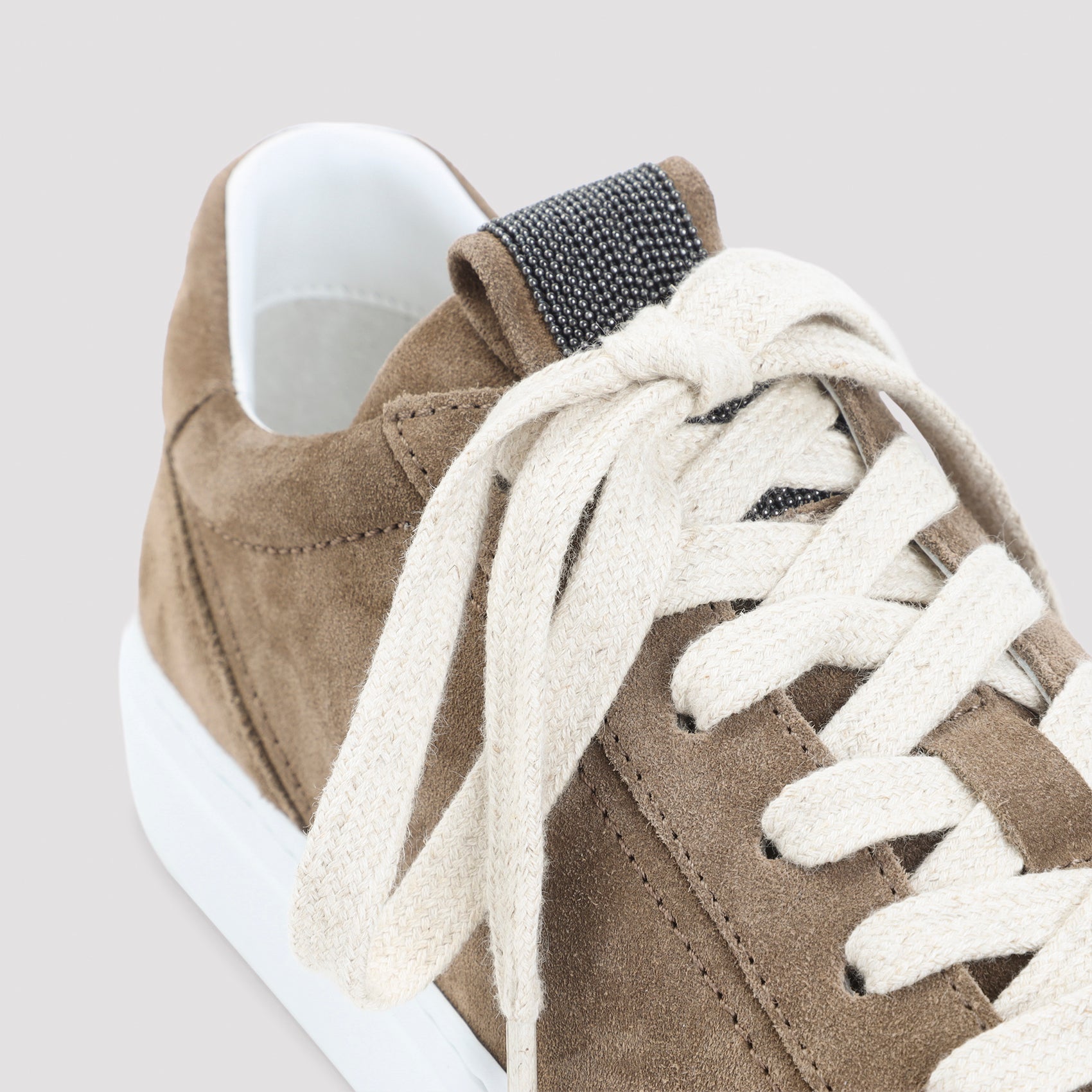 Brunello Cucinelli Suede Leather Sneakers Women BRUNELLO CUCINELLI