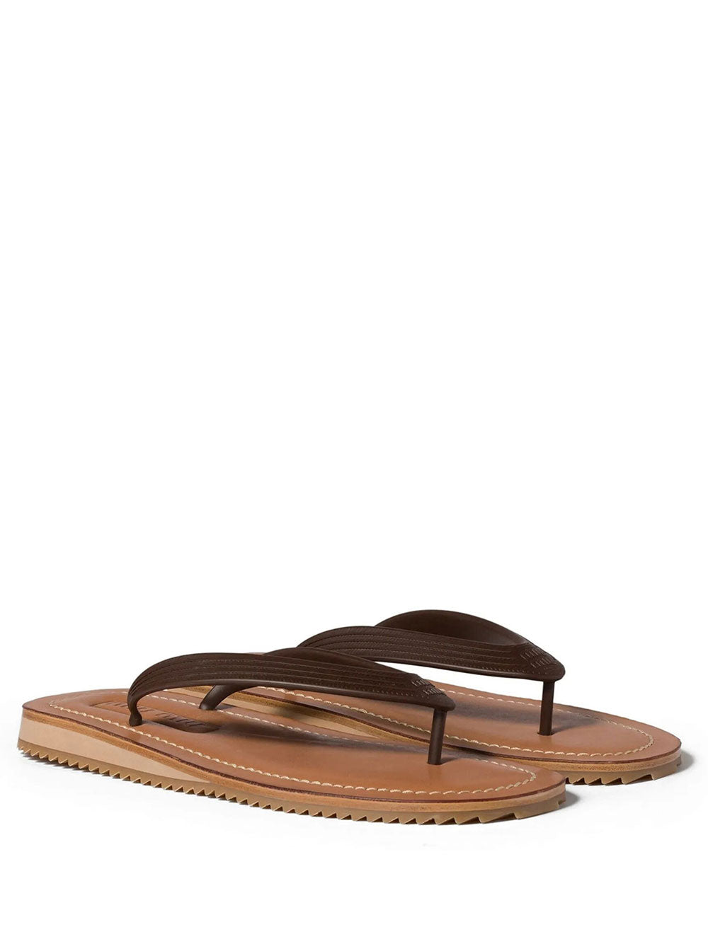 Miu Miu Women Slightly Padded Thong Sandals MIU MIU