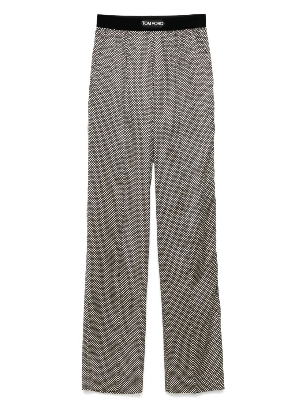 Tom Ford Women Polka Dot Signature Silk Pj Pants TOM FORD