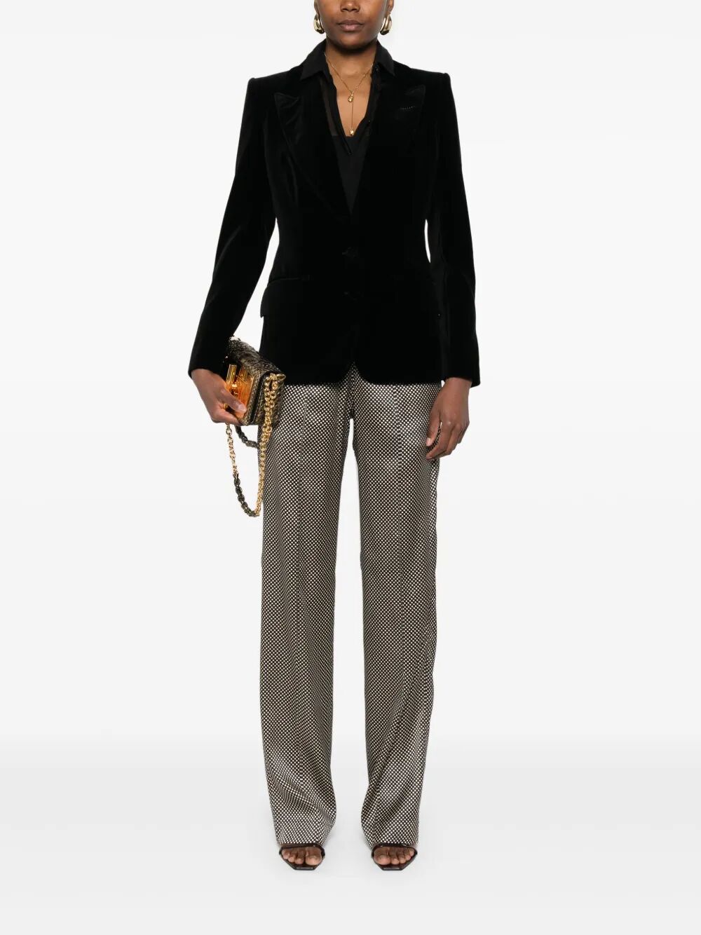 Tom Ford Women Polka Dot Signature Silk Pj Pants TOM FORD