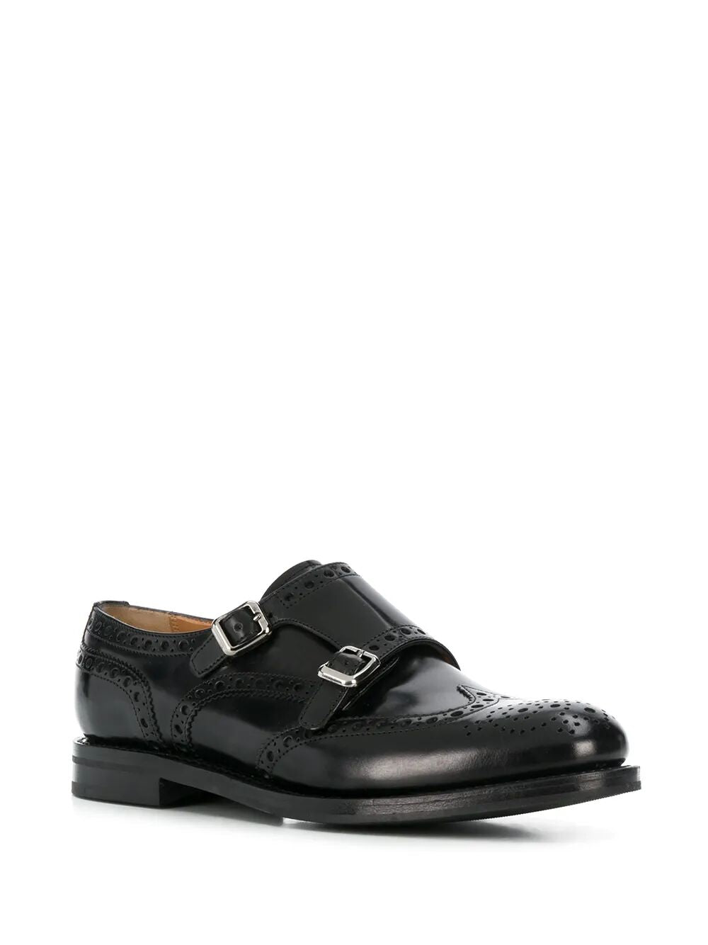Church's Women Monk-Strap Full Brogue Shoes CHURCH'S