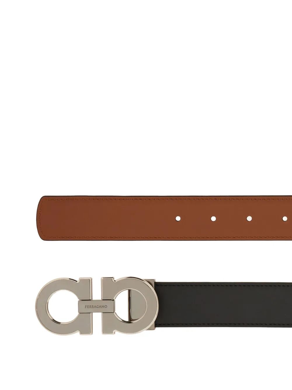 Ferragamo Men Cintura Reversibile E Regolabile Gancini FERRAGAMO