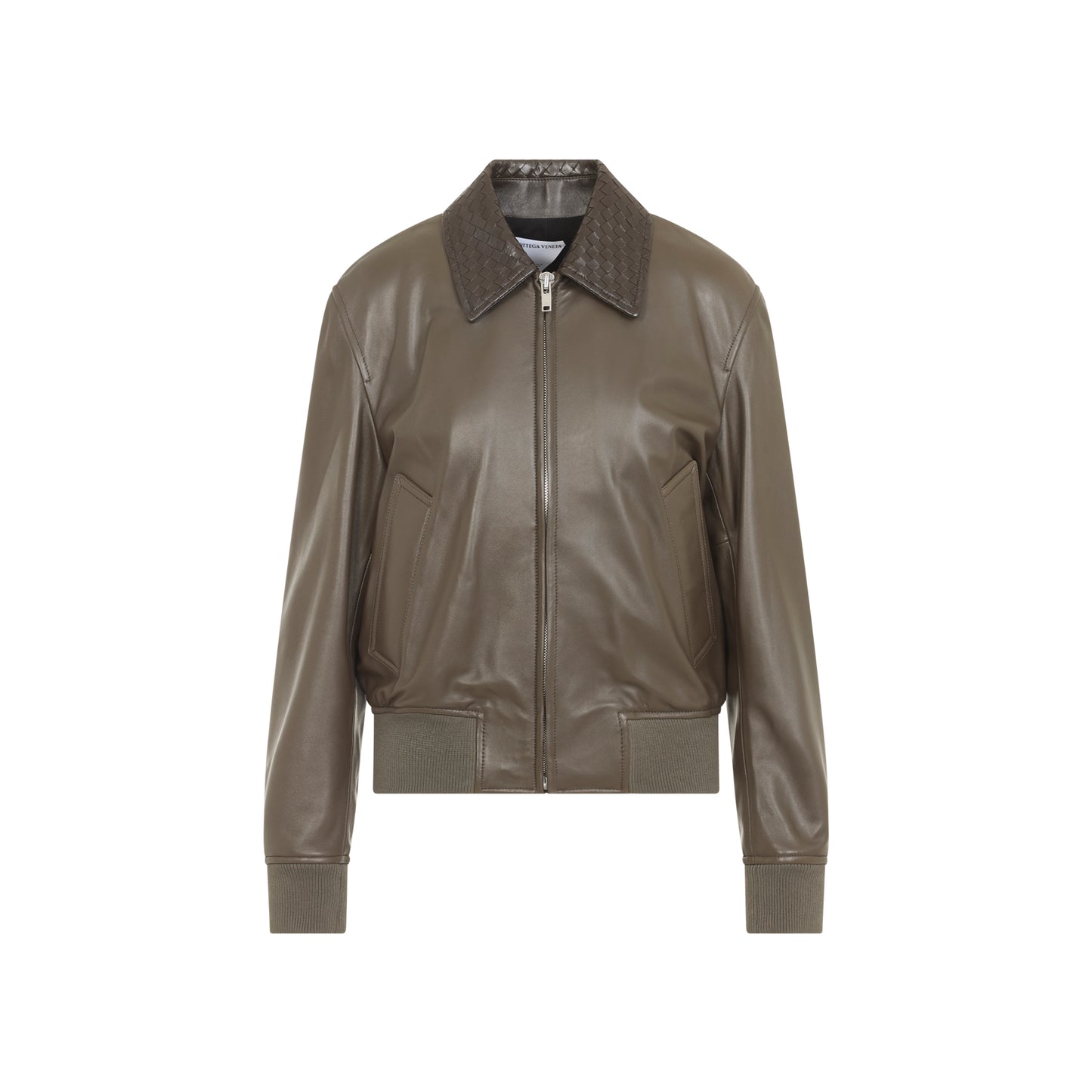 Bottega Veneta Leather Bomber Jacket Women BOTTEGA VENETA