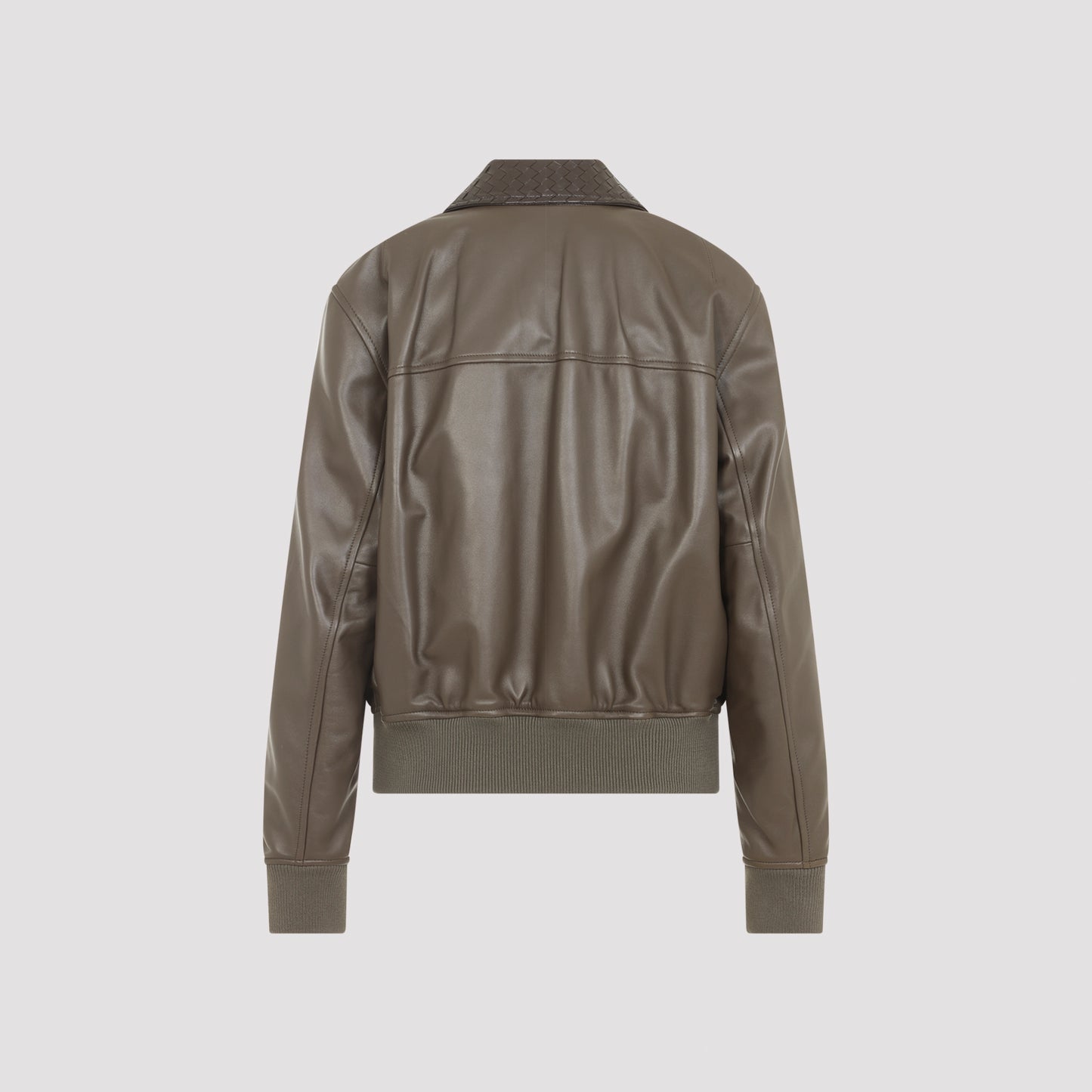 Bottega Veneta Leather Bomber Jacket Women BOTTEGA VENETA