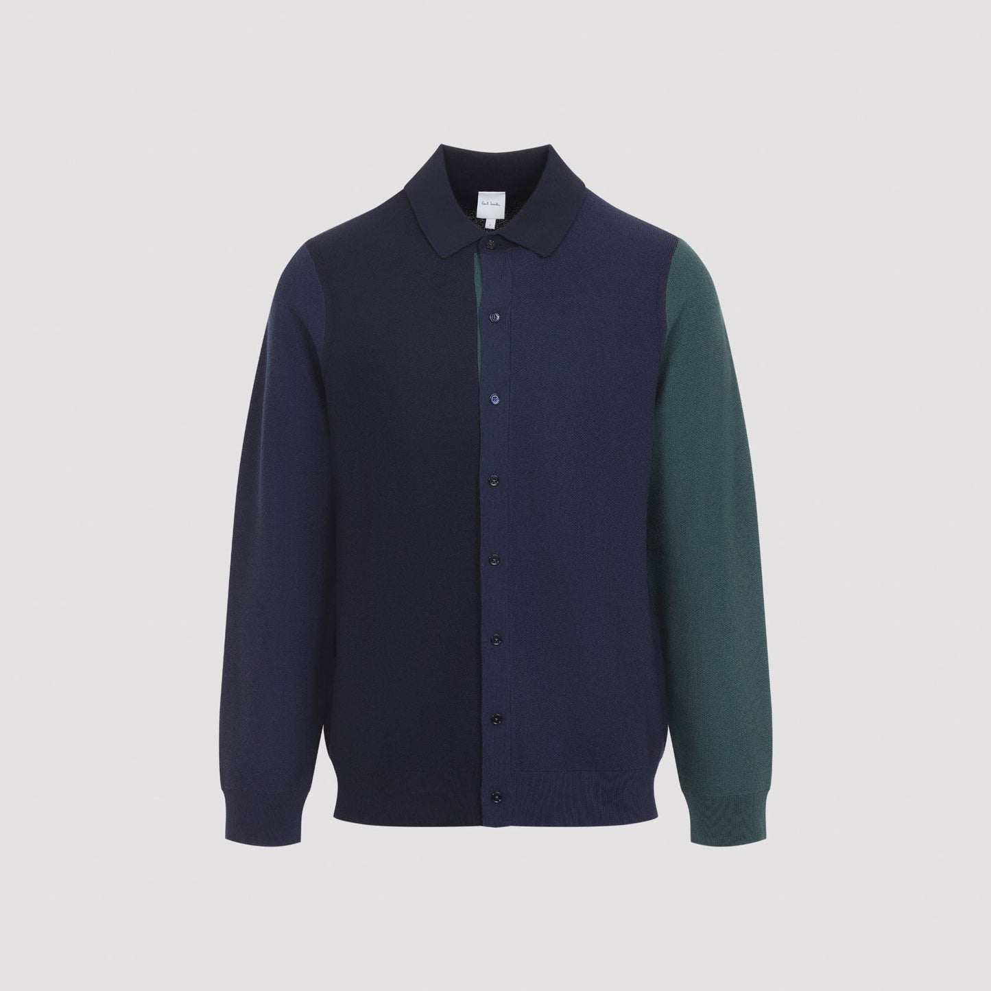 Paul Smith Wool Knit Cardigan Shirt Men PAUL SMITH