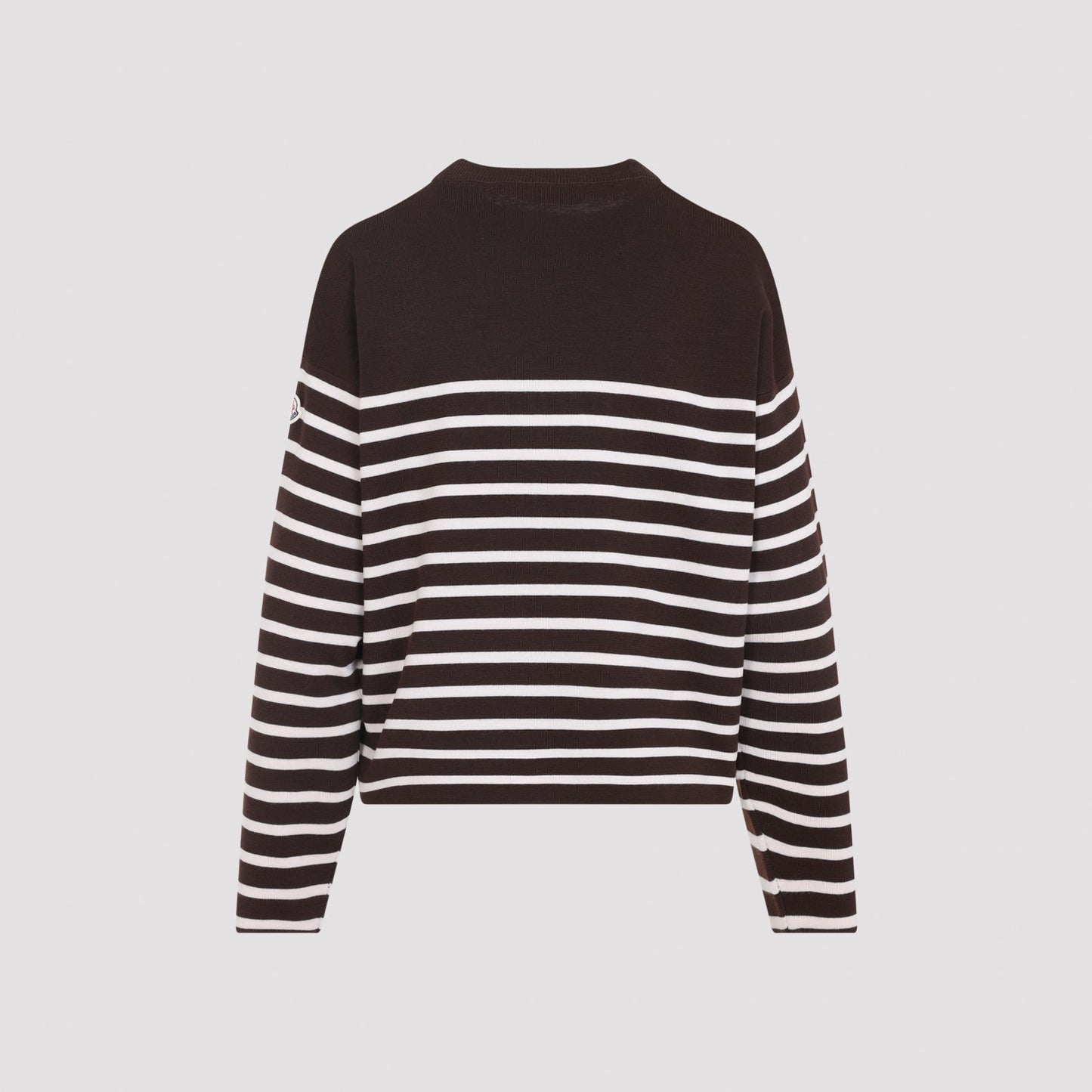 Moncler Striped Logo Knit Sweater Women MONCLER