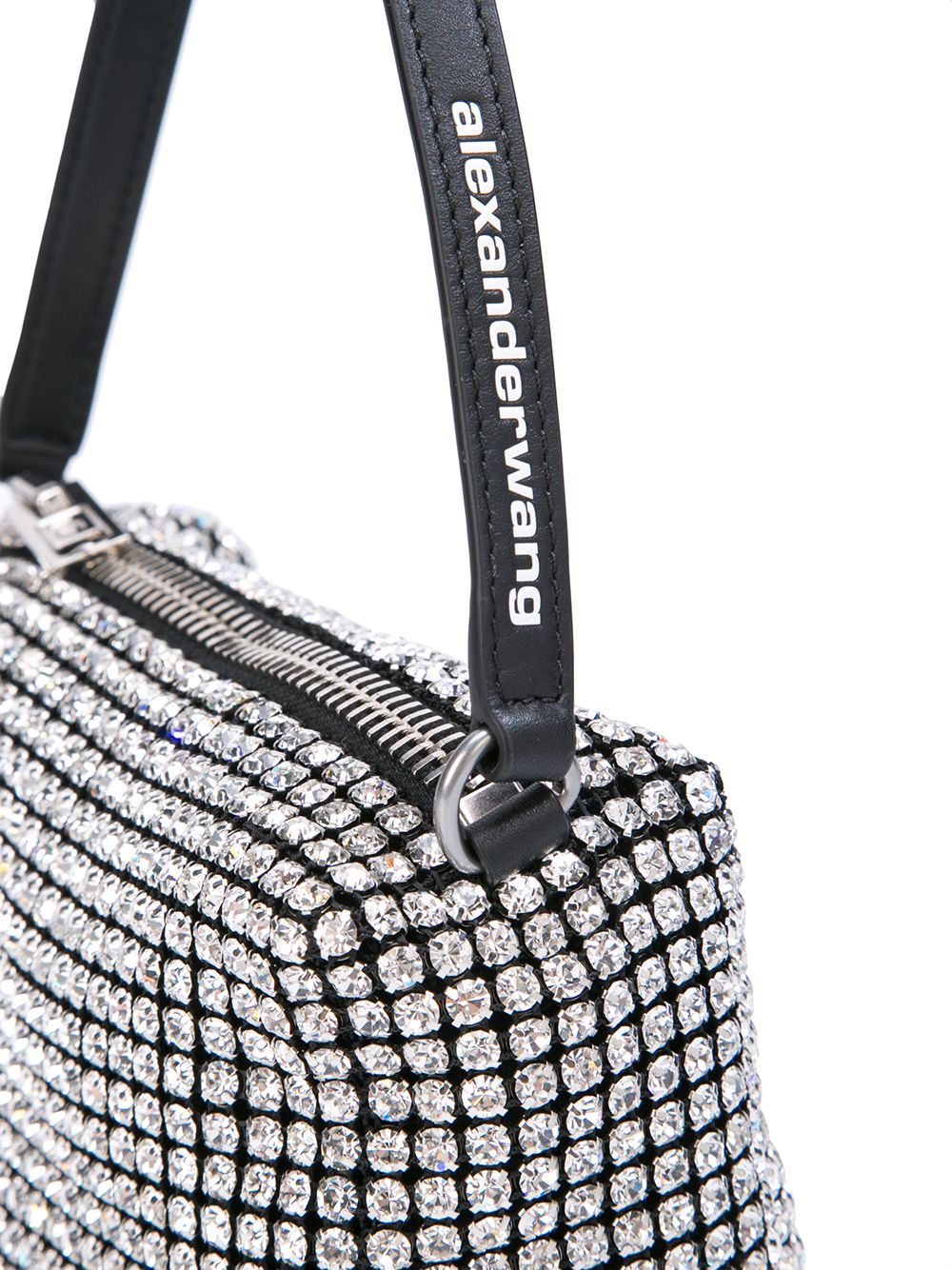 Alexander Wang Women Heiress Medium Pouch In Crystal Mesh ALEXANDER WANG