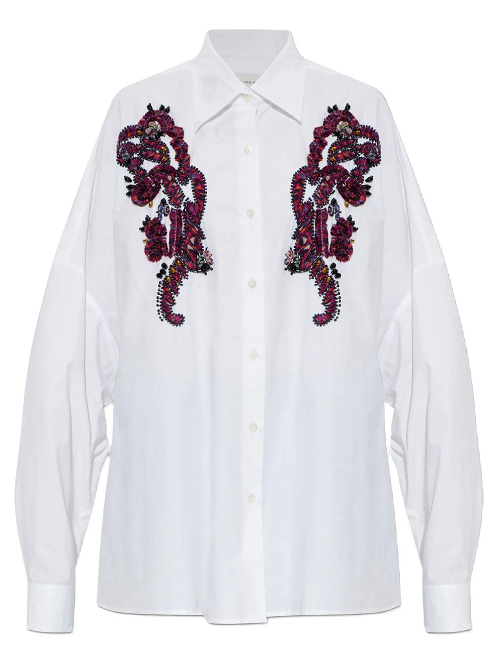 Dries Van Noten Women Embroidered Cocoon Shirt DRIES VAN NOTEN