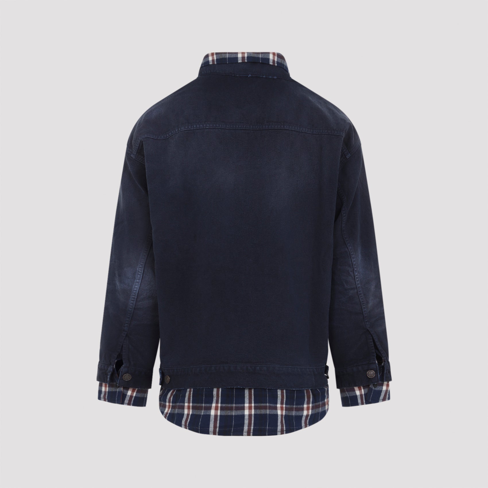Balenciaga Patched Shirt Jacket Men BALENCIAGA