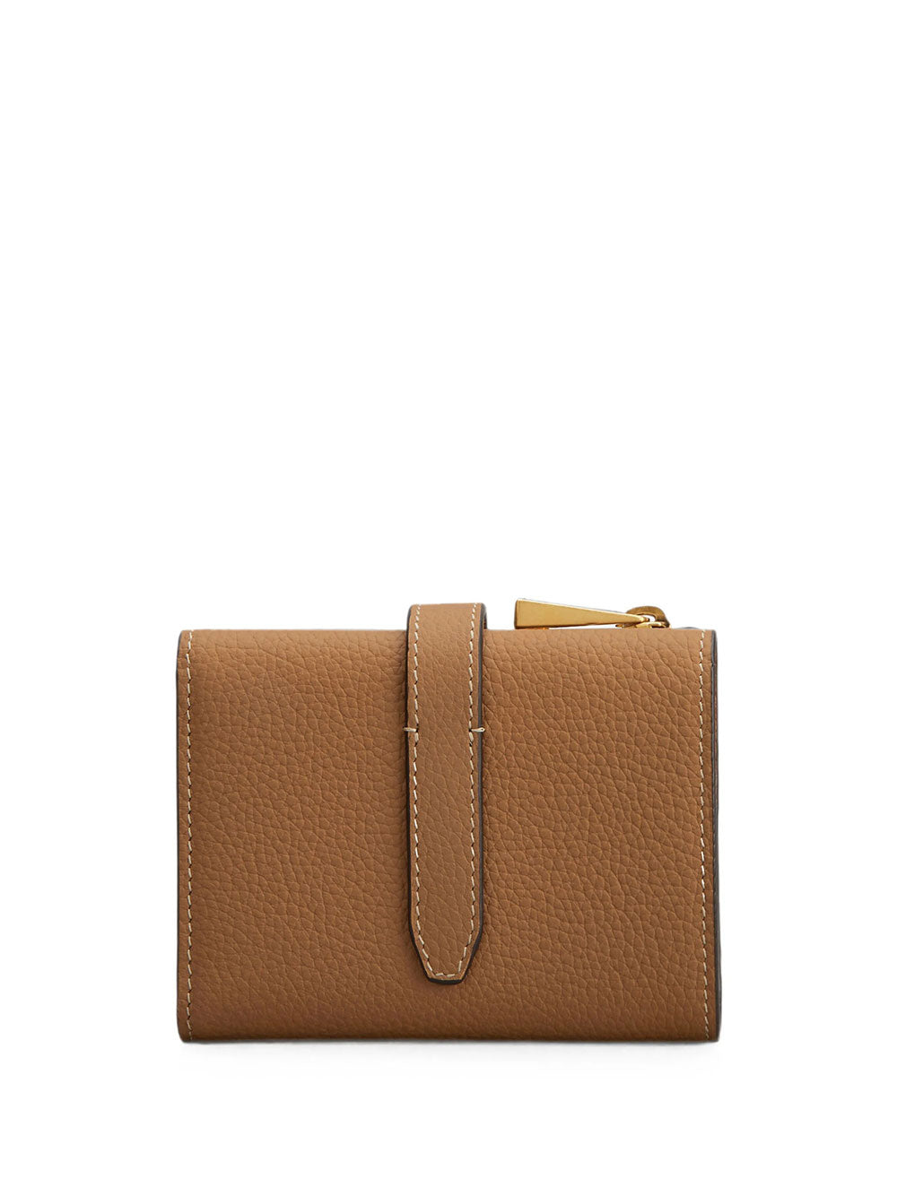 Tod's Women Tri-Fold Leather Wallet With Strap And Mini T Timeless Accessory TOD'S
