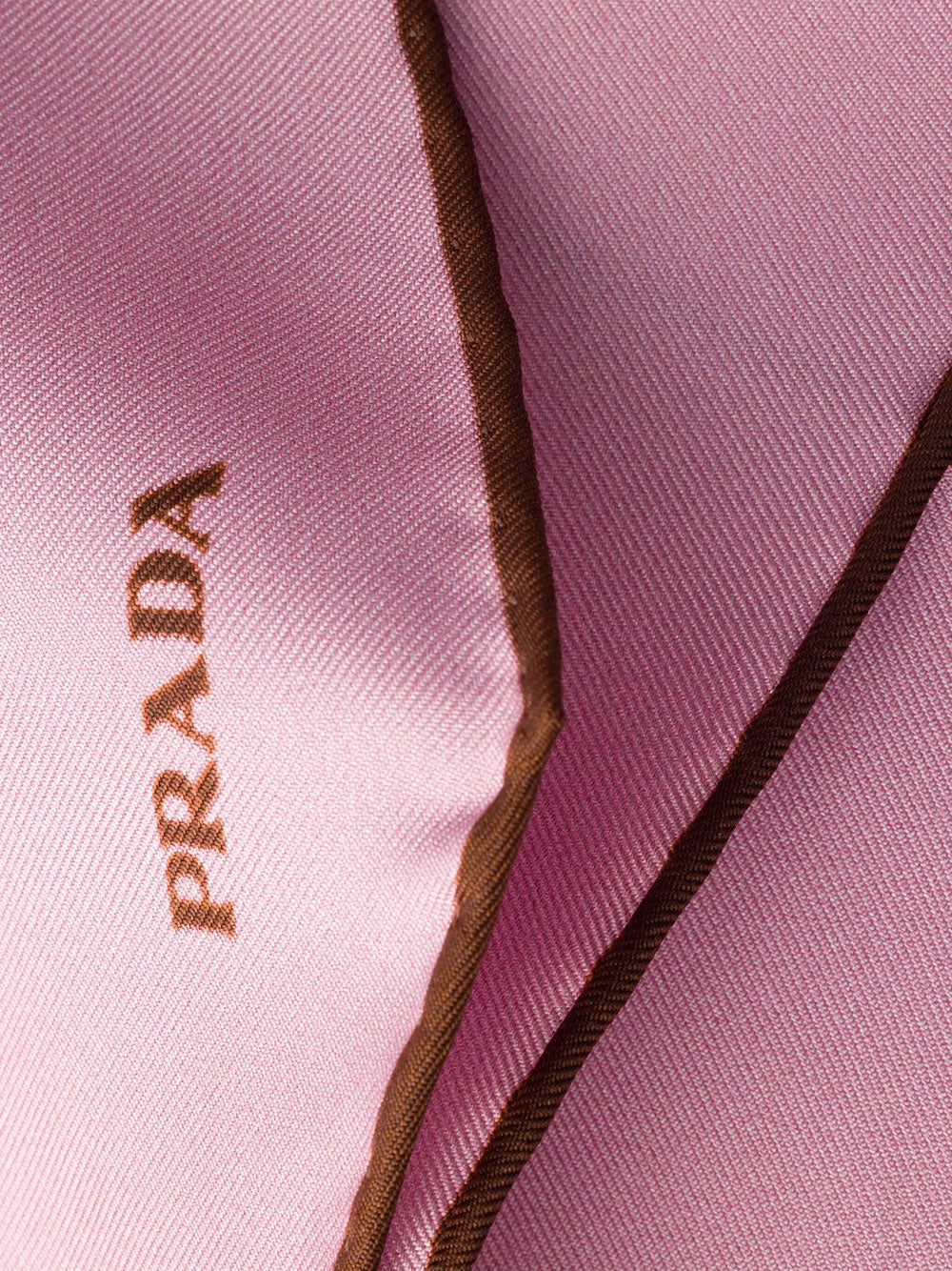Prada Women Printed Twill Scarf PRADA