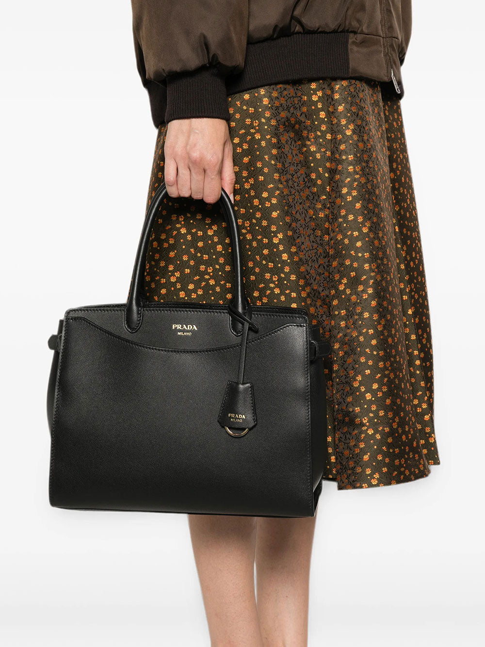 Prada Women Borsa A Mano Prada Prelude Large In Pelle PRADA