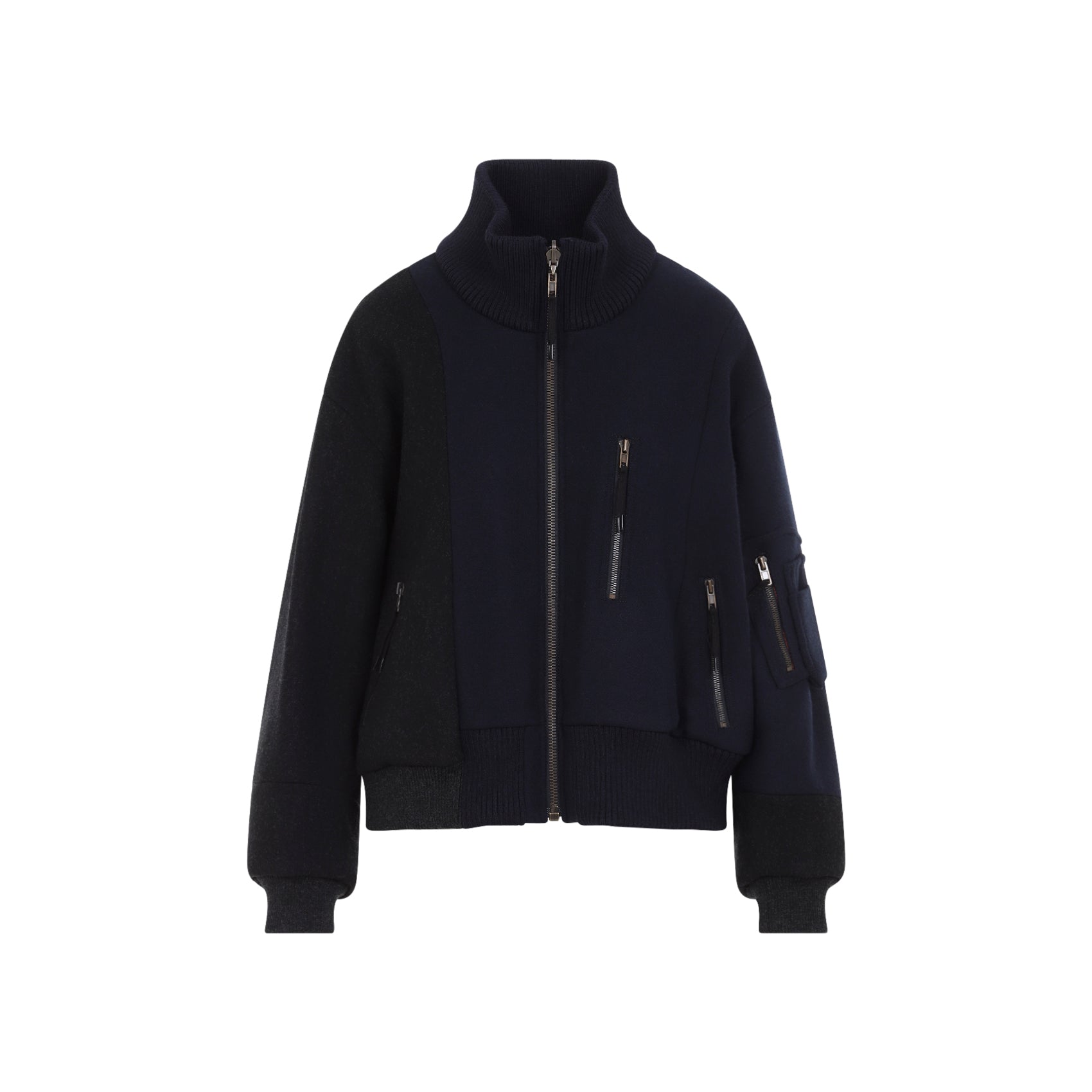 Maison Margela Reversible Spliced Bomber Women MAISON MARGIELA