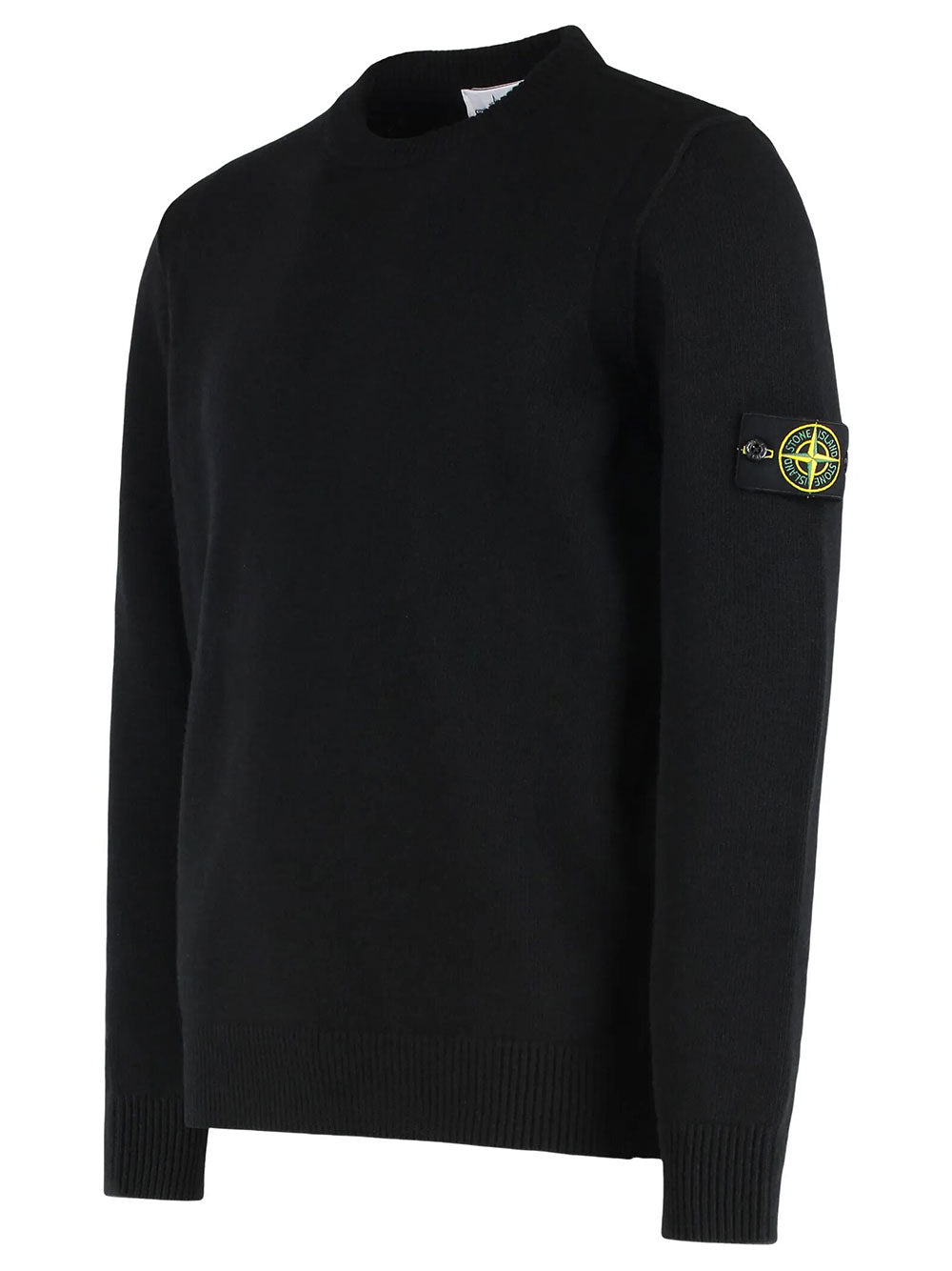 Stone Island Men Regular-Fit Crew-Neck Sweater With Ribbed Finish STONE ISLAND