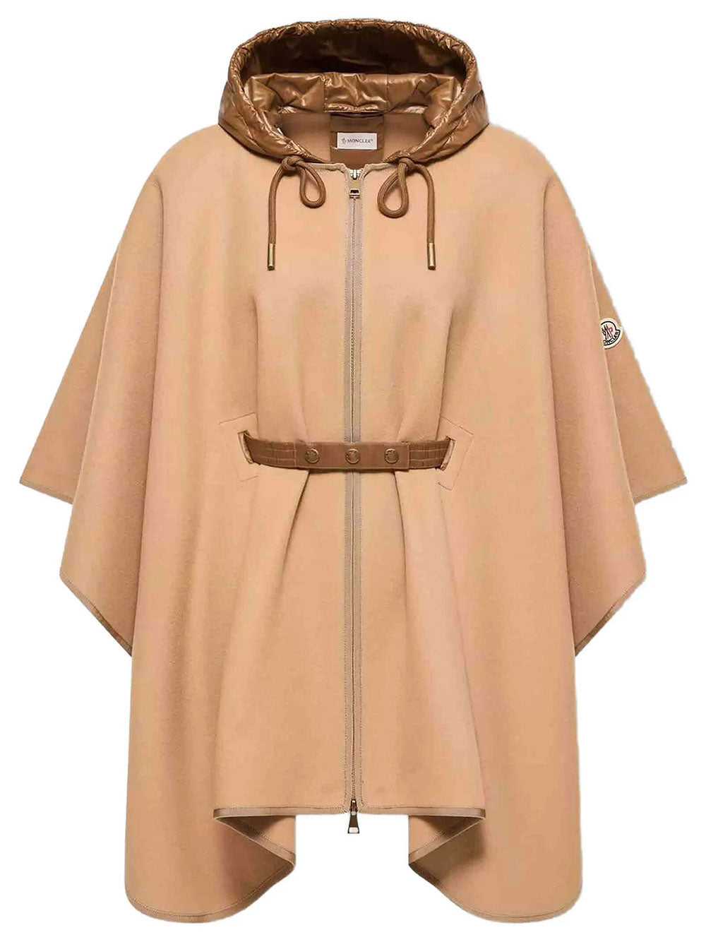 Moncler Women Padded Wool Blend Cape MONCLER