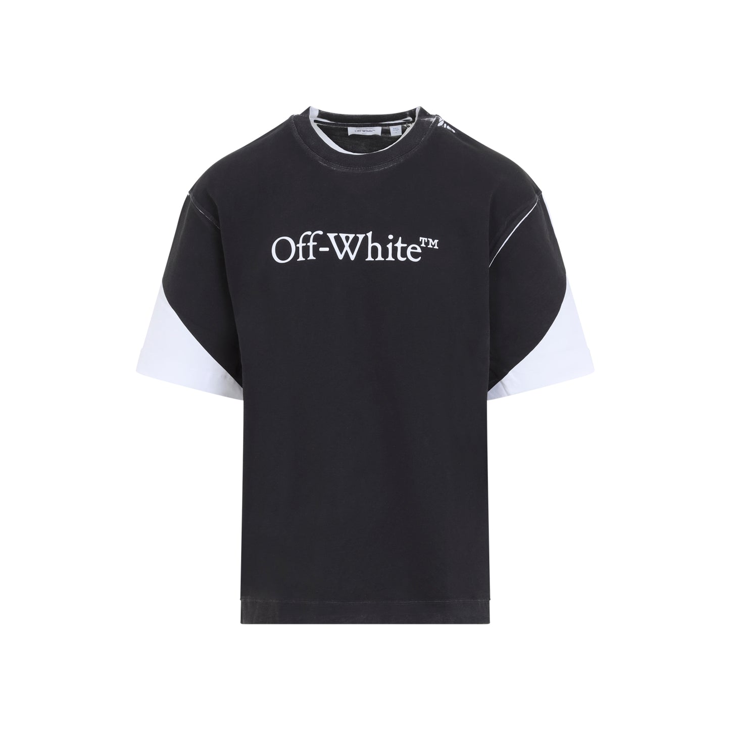 Off-White Negative Big Bookish Skate T-Shirt Men OFF-WHITE