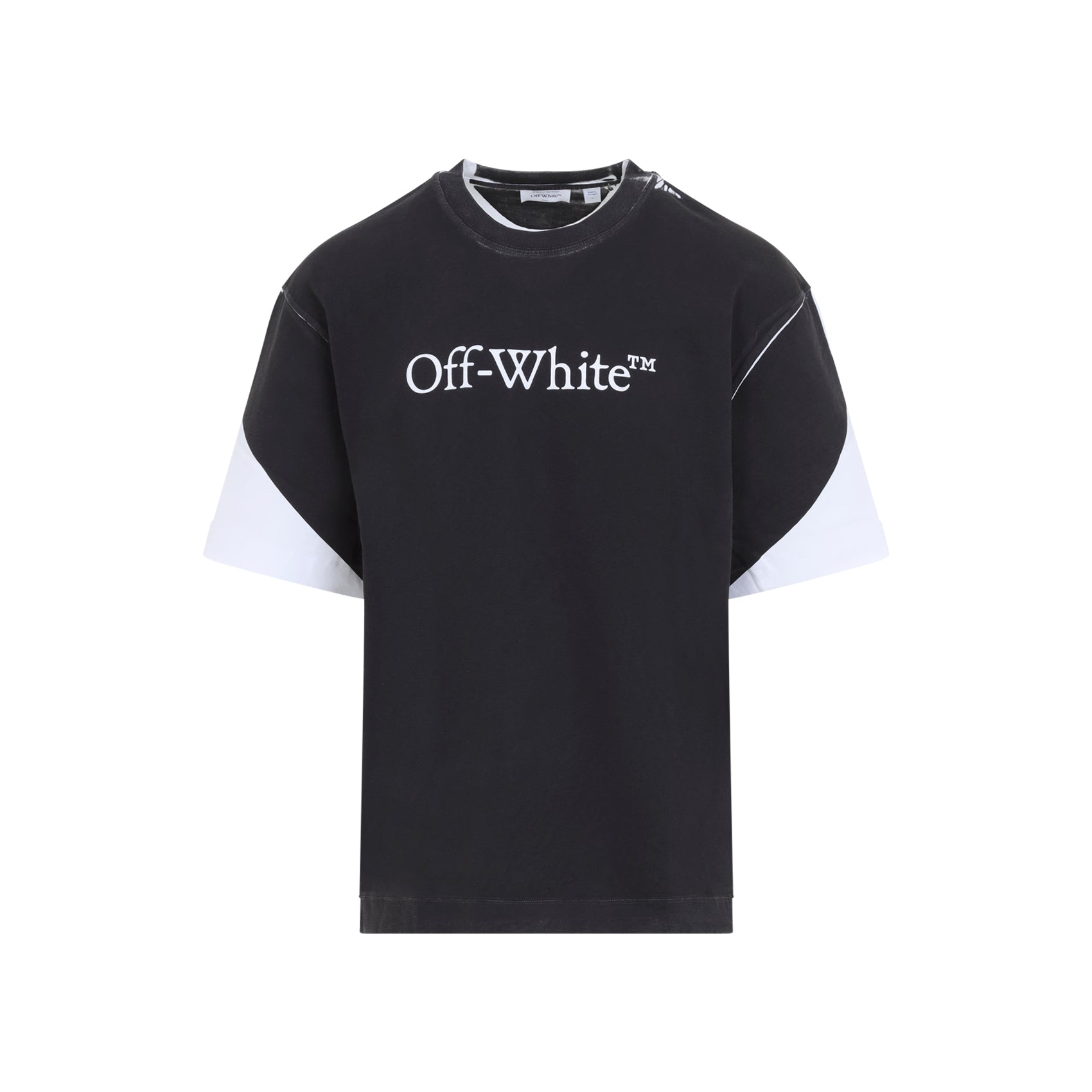 Off-White Negative Big Bookish Skate T-Shirt Men OFF-WHITE