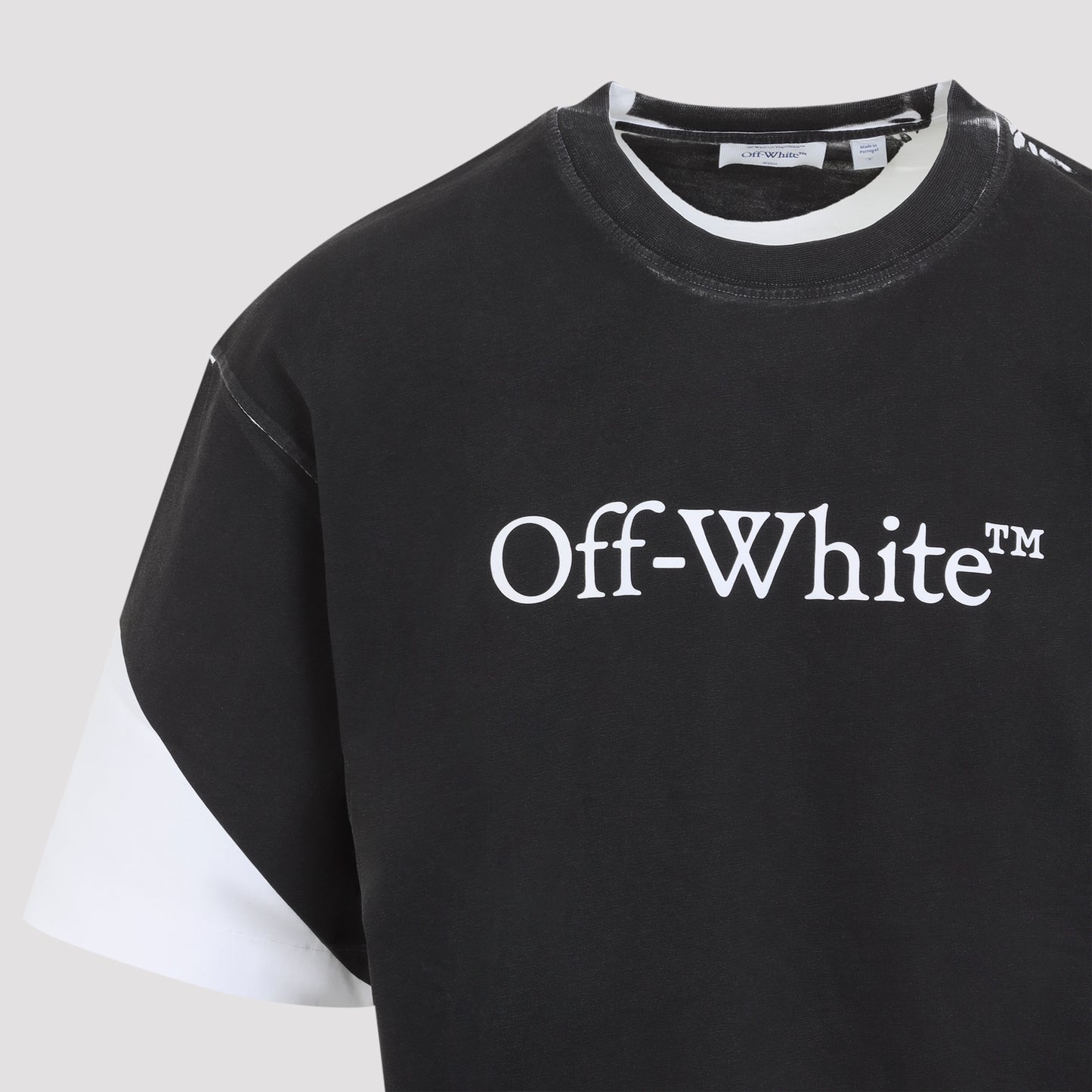 Off-White Negative Big Bookish Skate T-Shirt Men OFF-WHITE