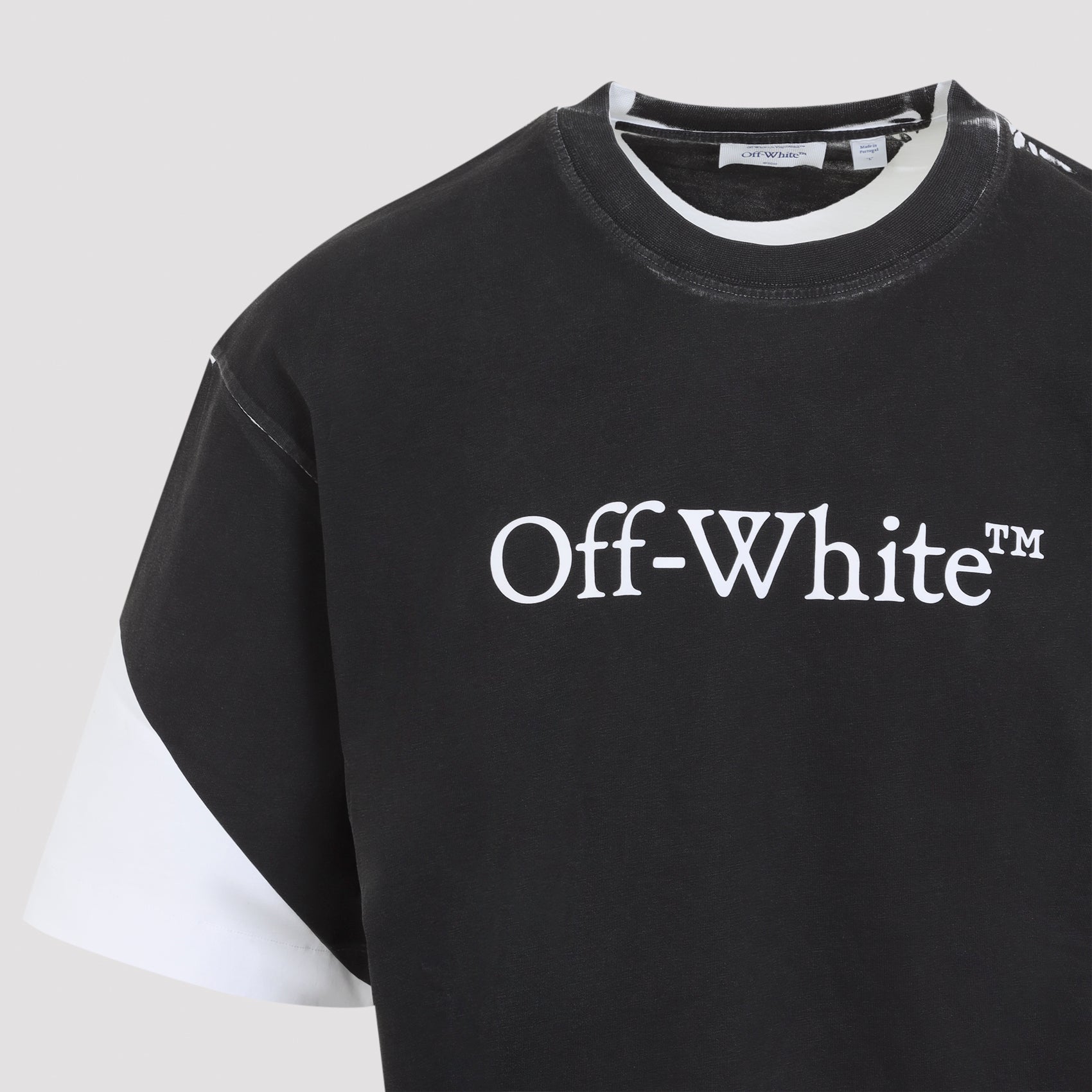 Off-White Negative Big Bookish Skate T-Shirt Men OFF-WHITE
