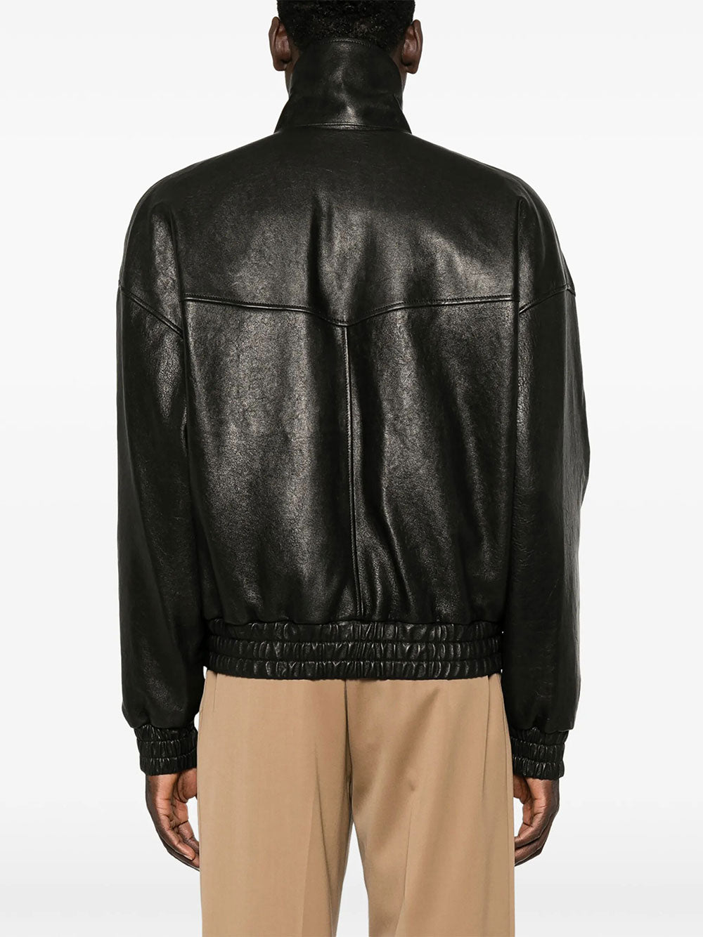 Saint Laurent Men Jacket In Bubbled Lambskin SAINT LAURENT