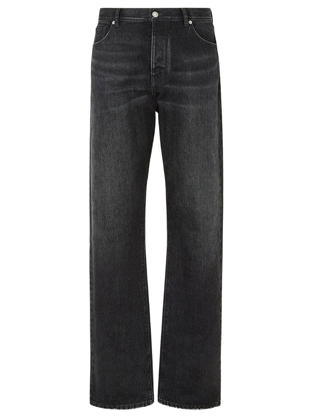 Fendi Men Denim Regular Black Denim FENDI