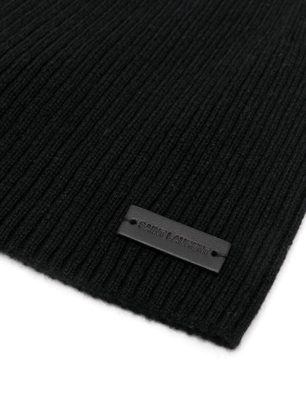 Saint Laurent Men Berretto Senza Risvolto A Costine SAINT LAURENT