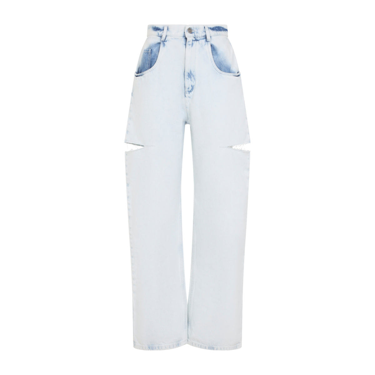 Maison Margiela Cutout Denim Trousers Women MAISON MARGIELA
