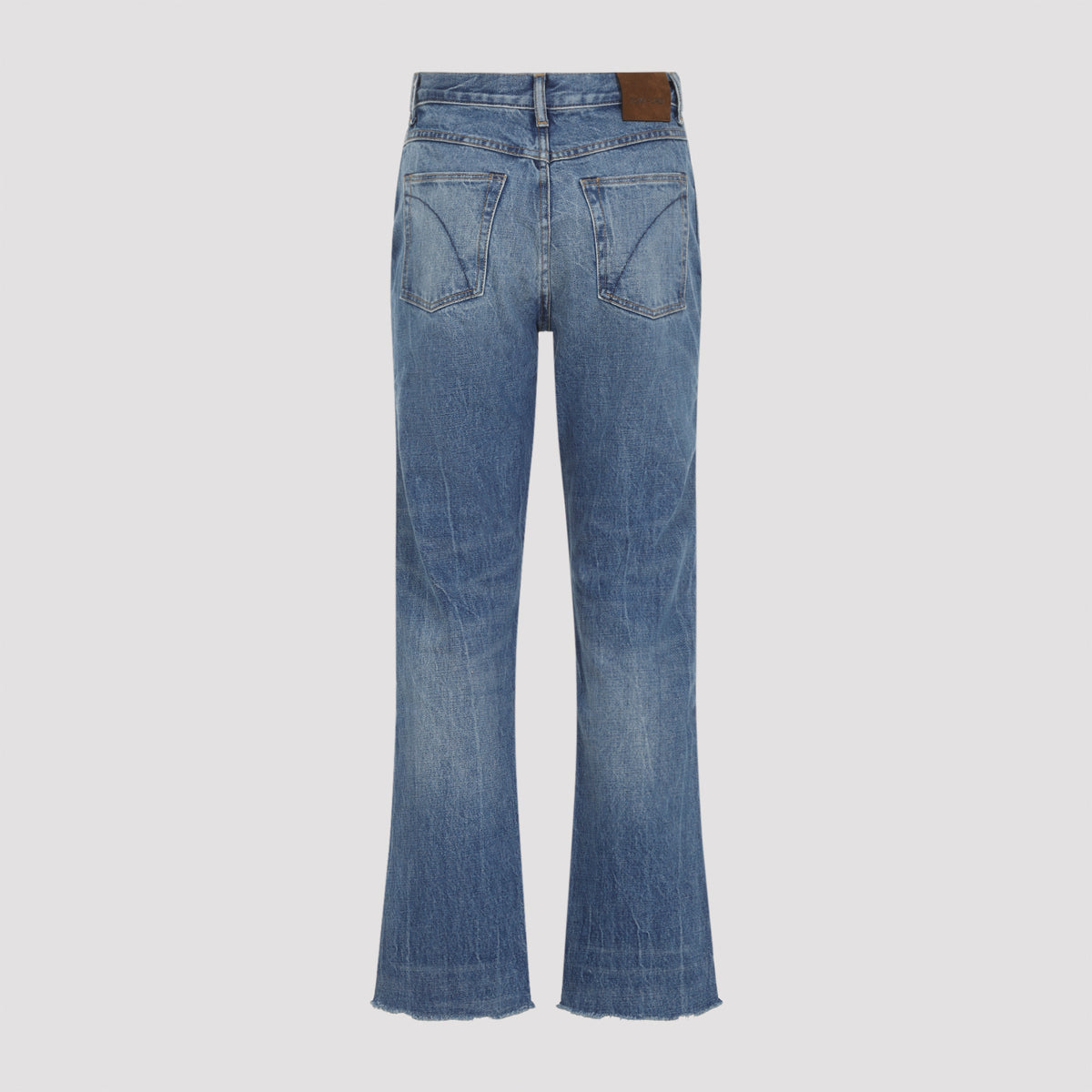 Tom Ford Stonewashed Denim Melanie Straight Trousers Women TOM FORD