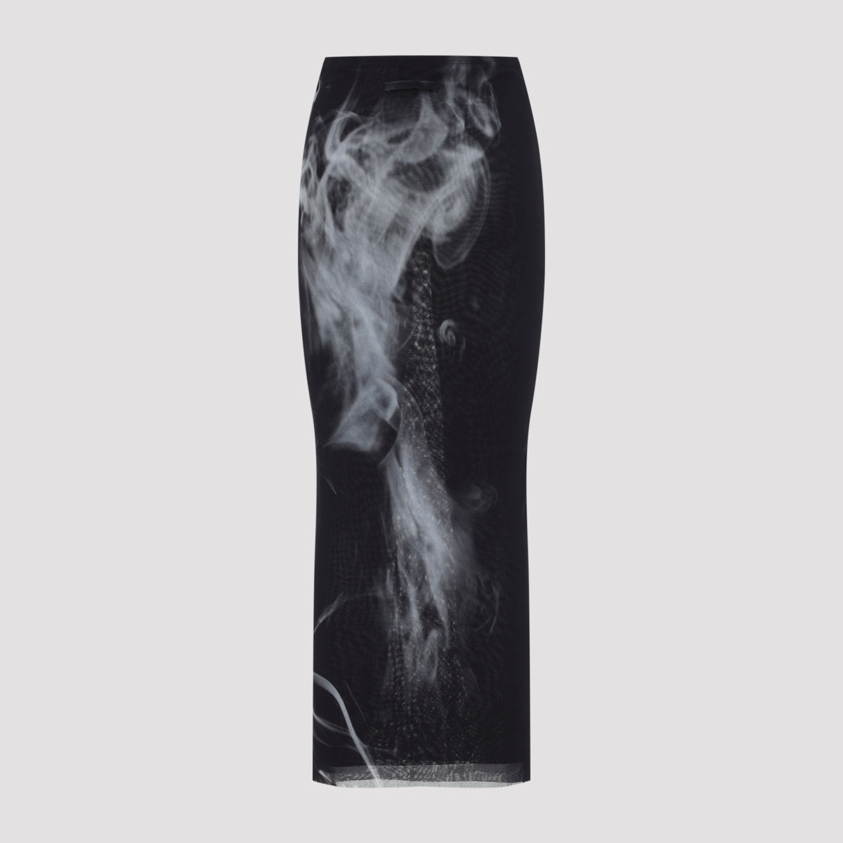 Jean Paul Gaultier Mesh Printed Smoking Women Long Skirt Women JEAN PAUL GAULTIER