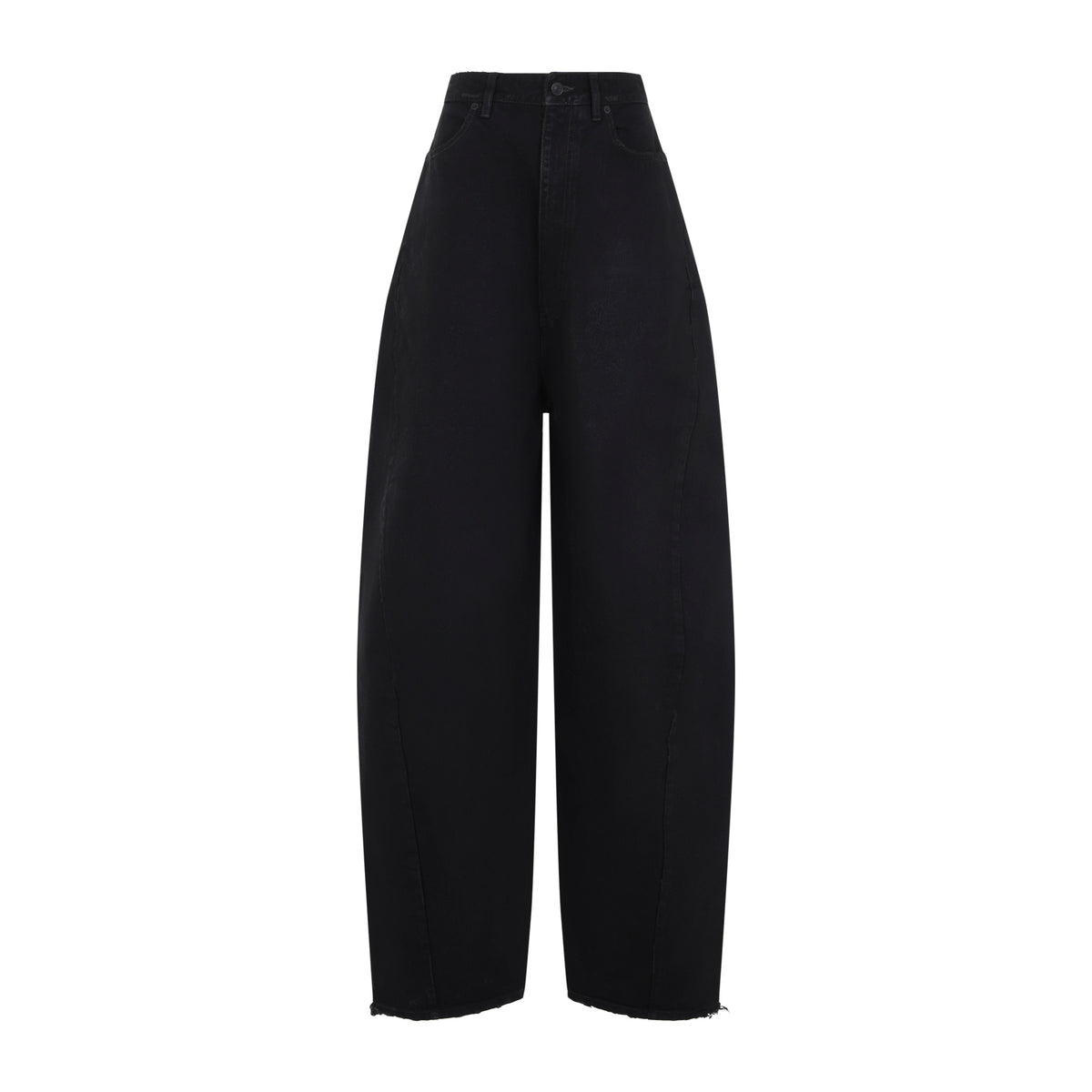Balenciaga High Waist Barrel Twisted Jeans Women BALENCIAGA