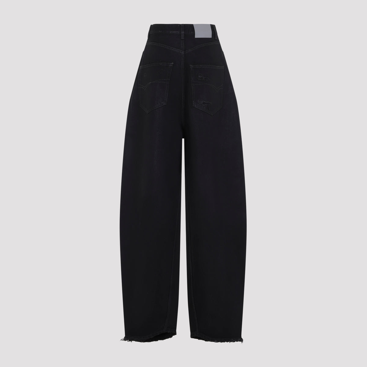 Balenciaga High Waist Barrel Twisted Jeans Women BALENCIAGA