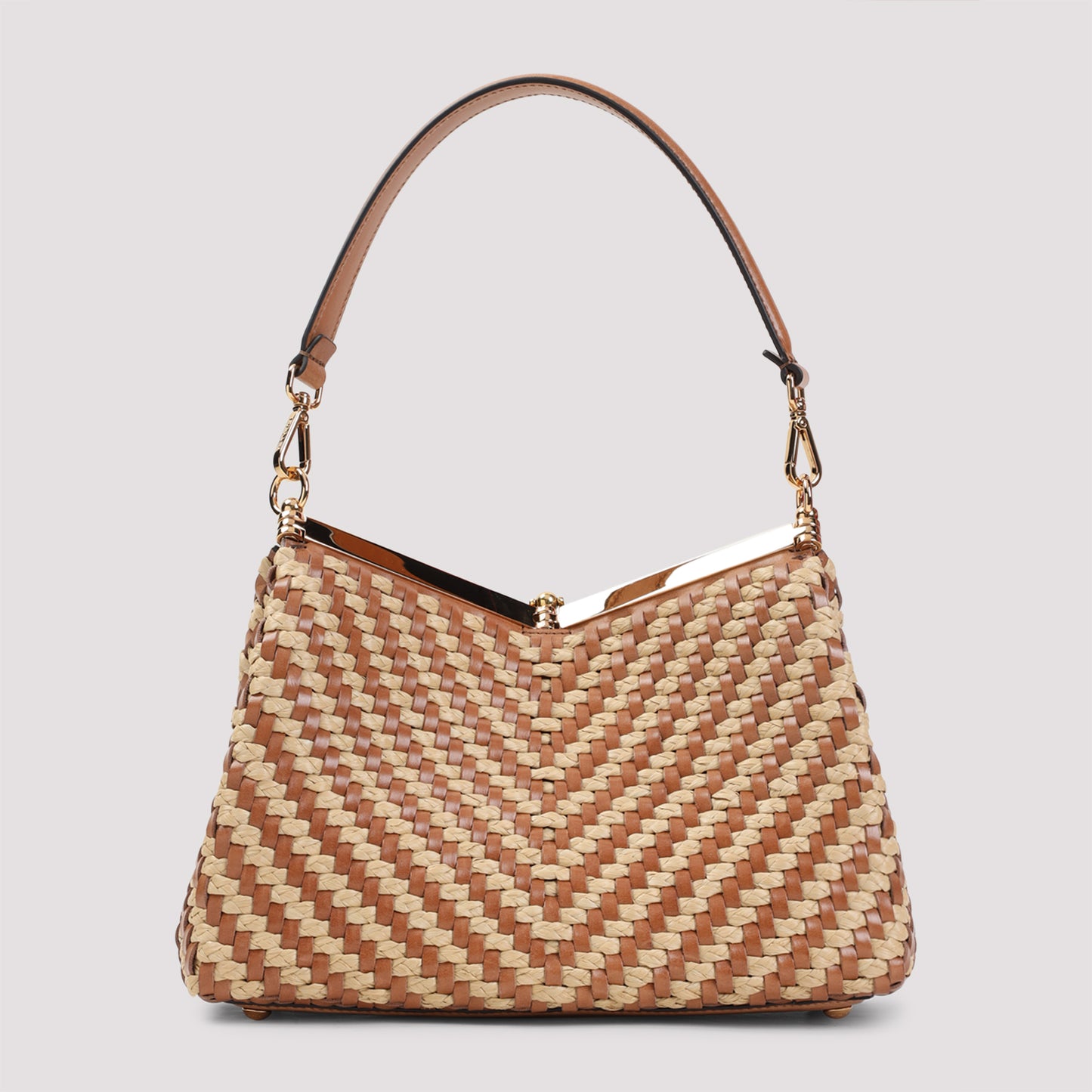 Etro Vela M Rafia Shoulder Bag Women ETRO