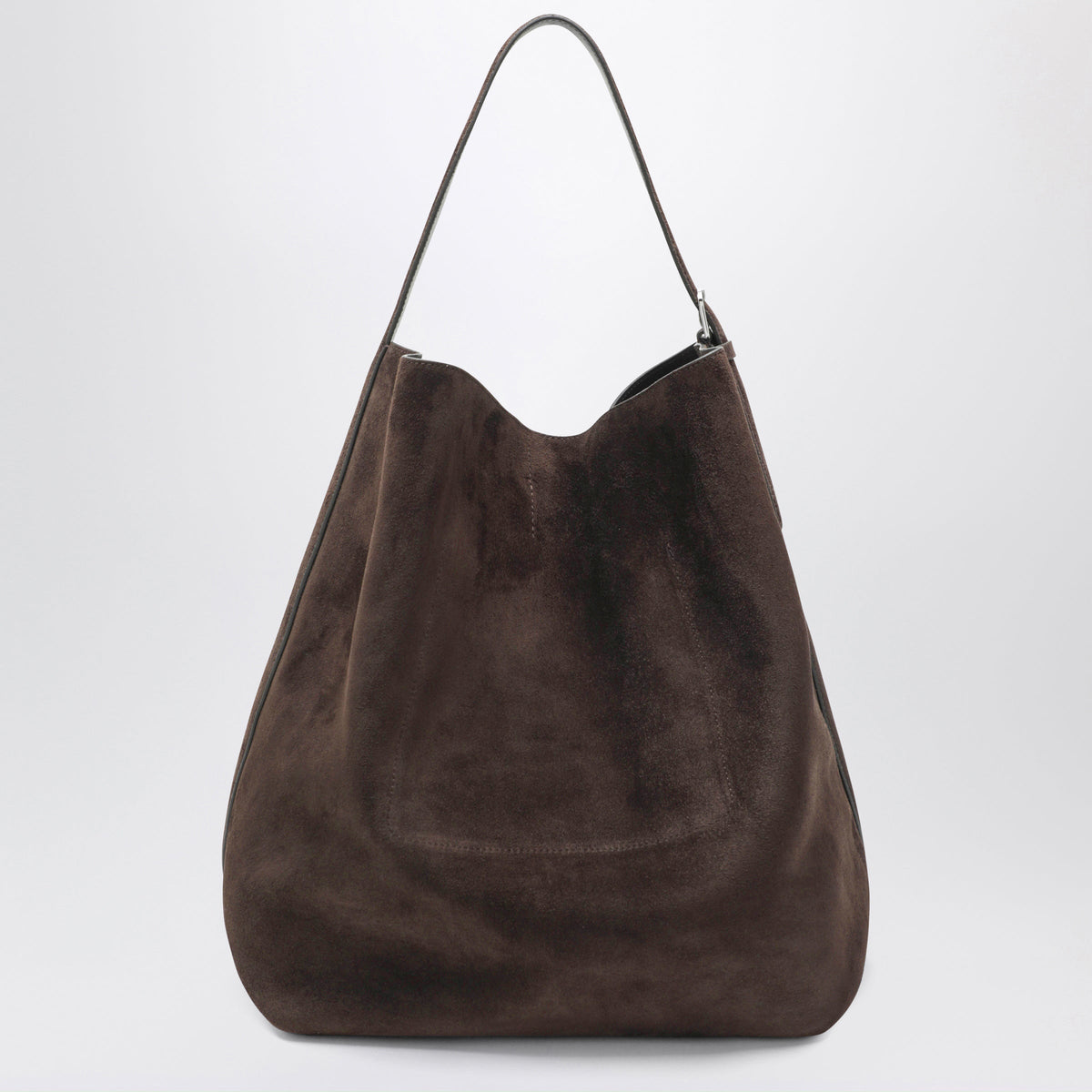 Toteme Brown Suede Tote Bag Women TOTEME