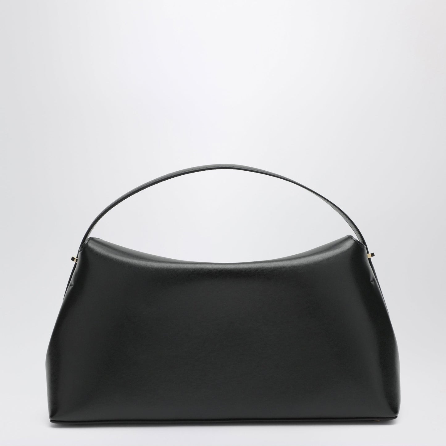 Toteme Black Leather T-Lock Bag Women TOTEME