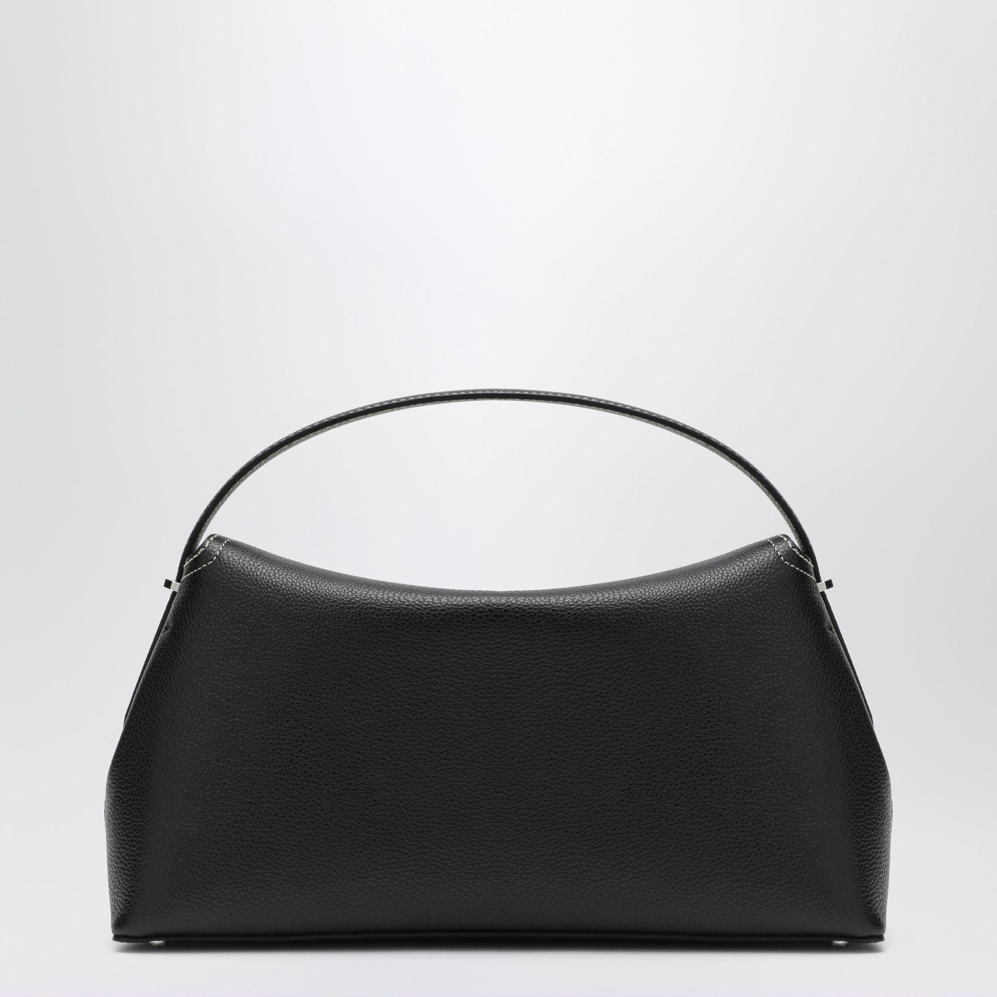 Toteme Everyday Bag In Black Grained Leather Women TOTEME