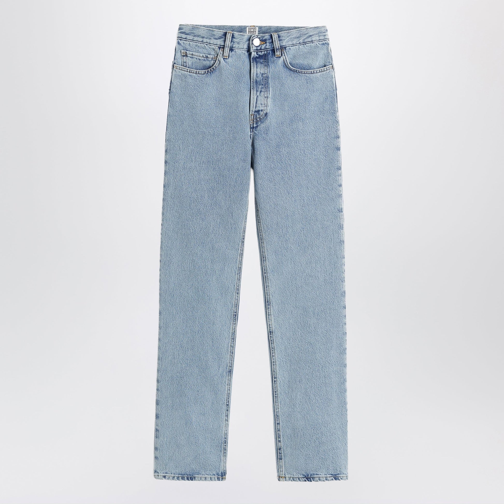 Toteme Classic Blue Jeans In Organic Cotton Women TOTEME