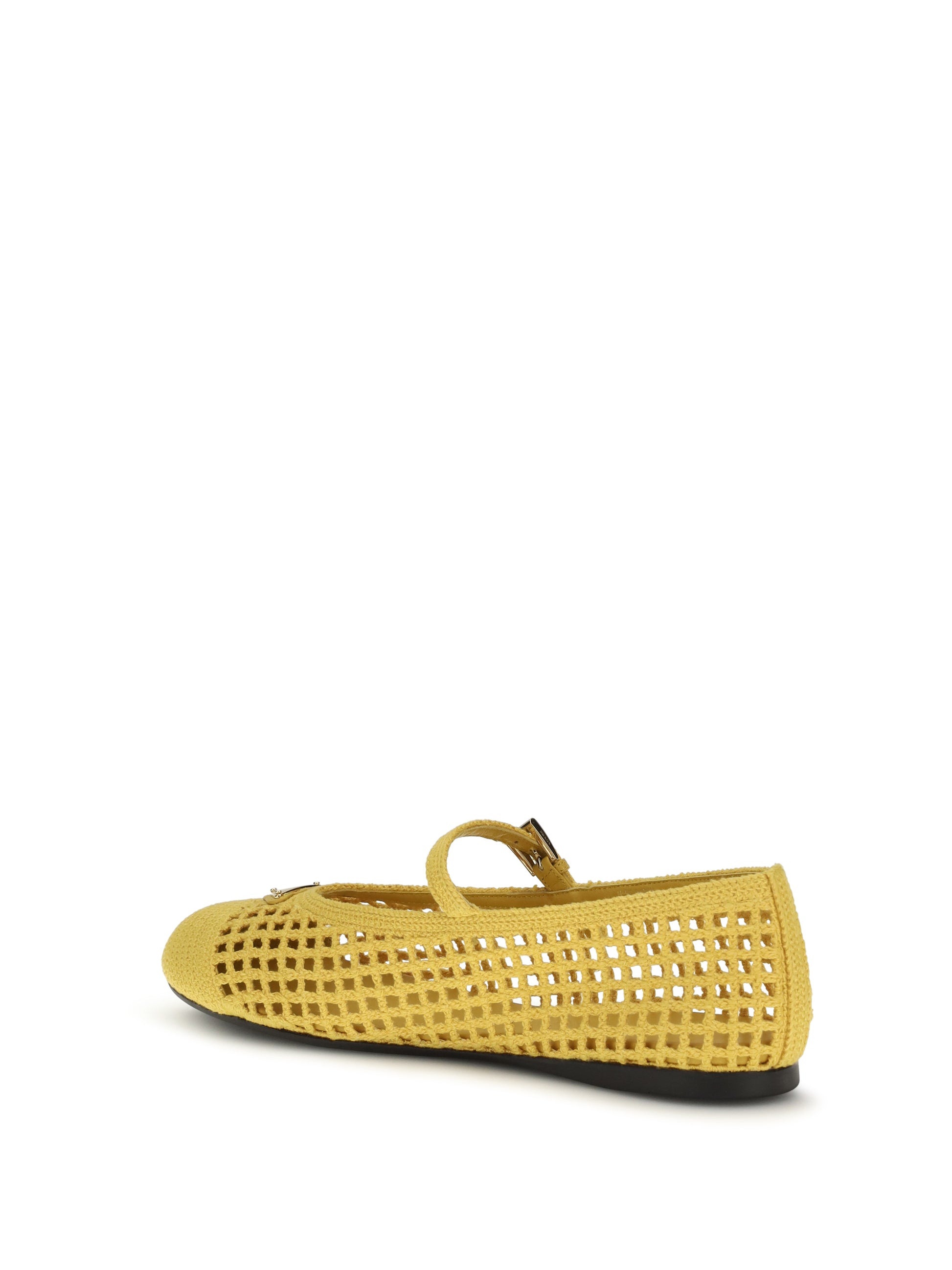 Prada Women Crochet Ballerinas PRADA