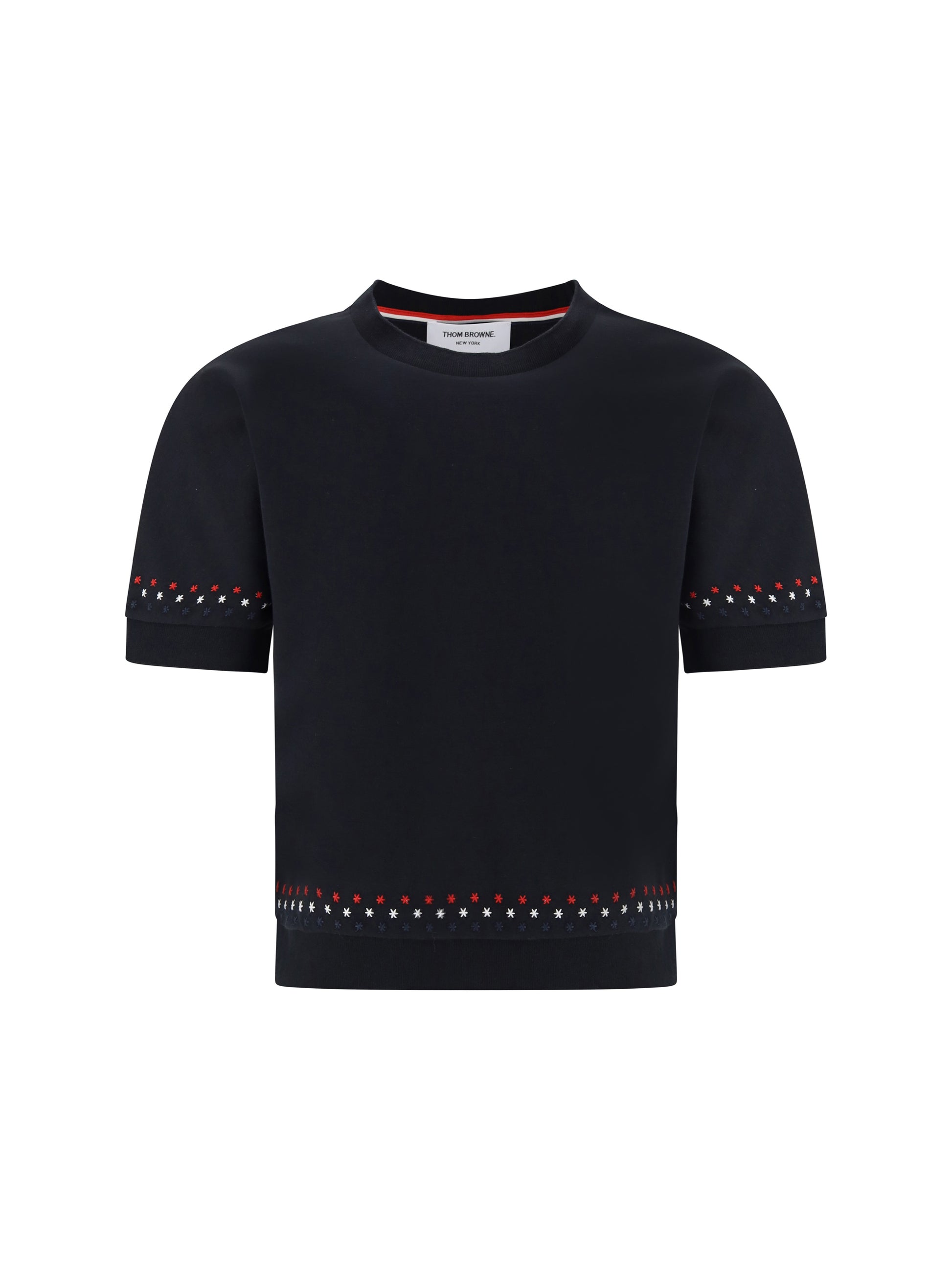 Thom Browne Women Snowflakes T-Shirt THOM BROWNE