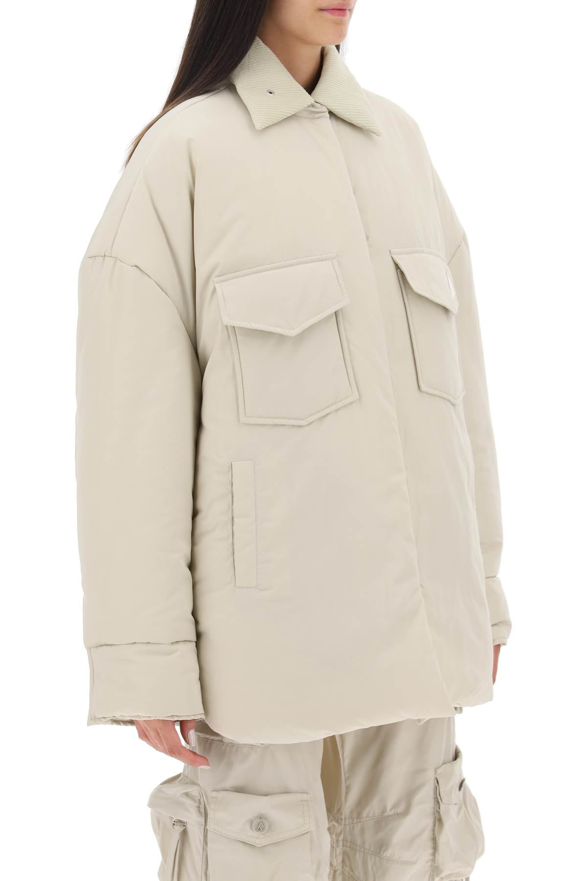 The Attico Oversized Midi Puffer Jacket Women