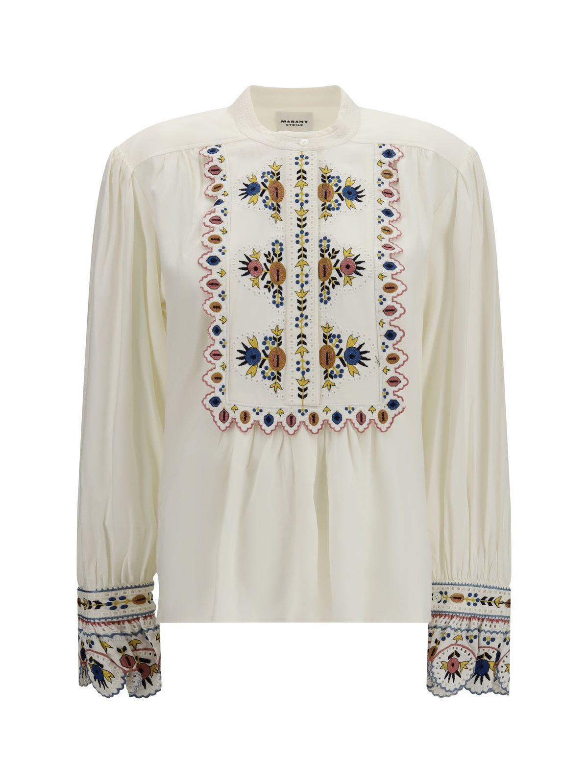 Marant Etoile Women Monique Embroidered Top ISABEL MARANT ETOILE