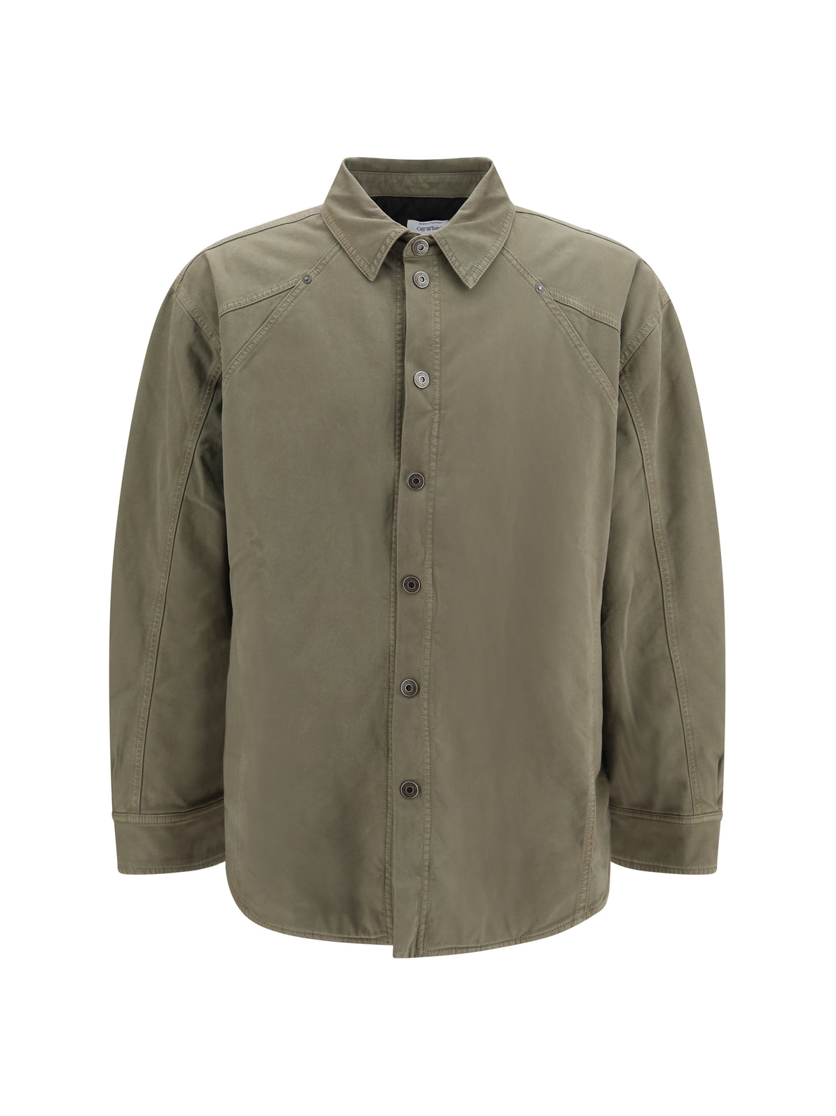 Off-White Men Racing Staff Cottvel Mil Sport Jacket OFF-WHITE