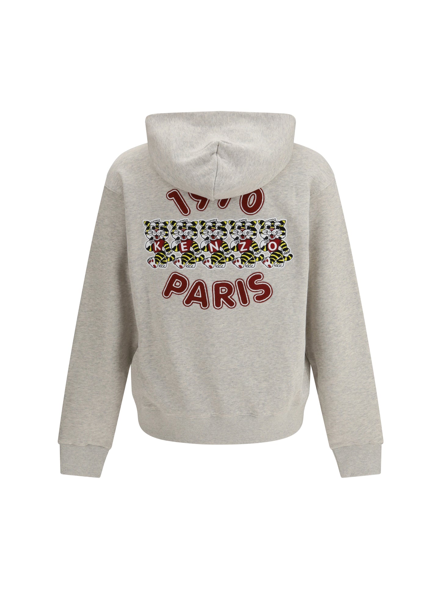 Kenzo Men ‘Kenzo Wild Tiger’ Embroidered Design Hoodie KENZO