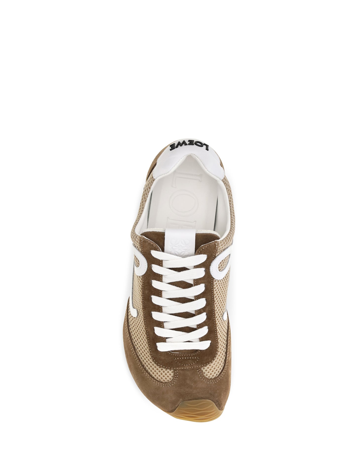 Loewe Men Ballet Runner 2.0 Suede And Mesh Sneakers LOEWE