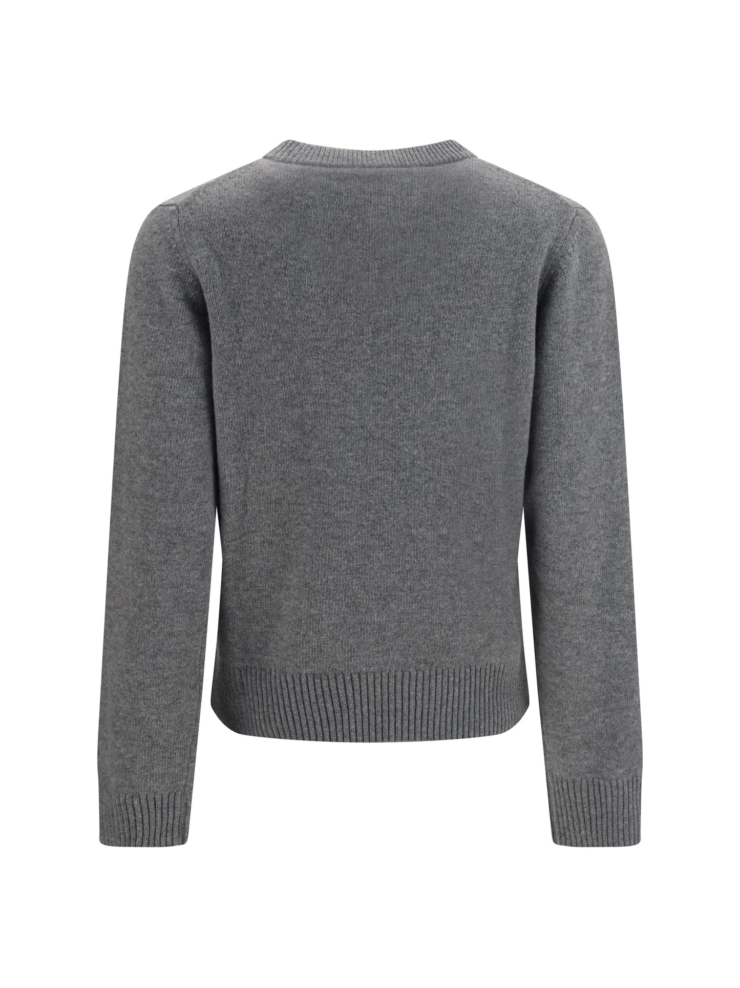 Ganni Women Teddy Wool Crewneck Sweater GANNI
