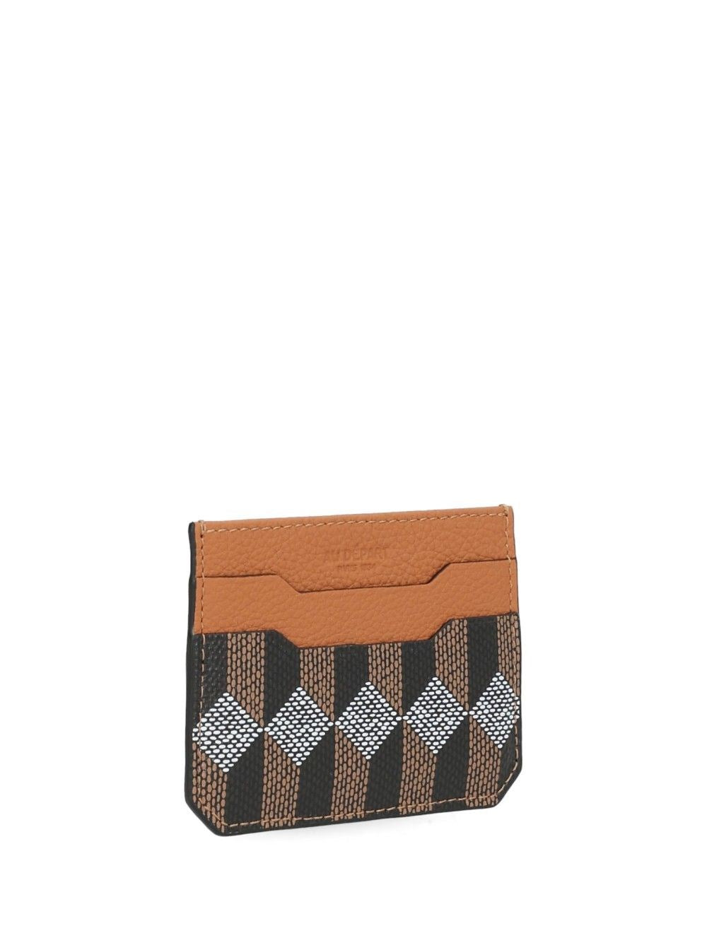 Au Depart Women Printed Leather Card Holder AU DEPART