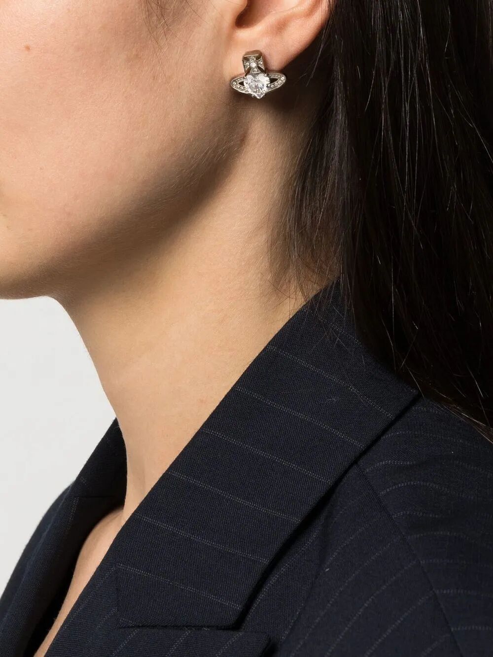 Vivienne Westwood Women Ariella Heart-Shaped Stone Earrings VIVIENNE WESTWOOD