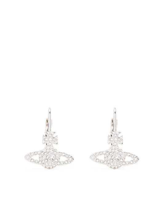 Vivienne Westwood Women Grace Orb Crystal Drop Earrings VIVIENNE WESTWOOD