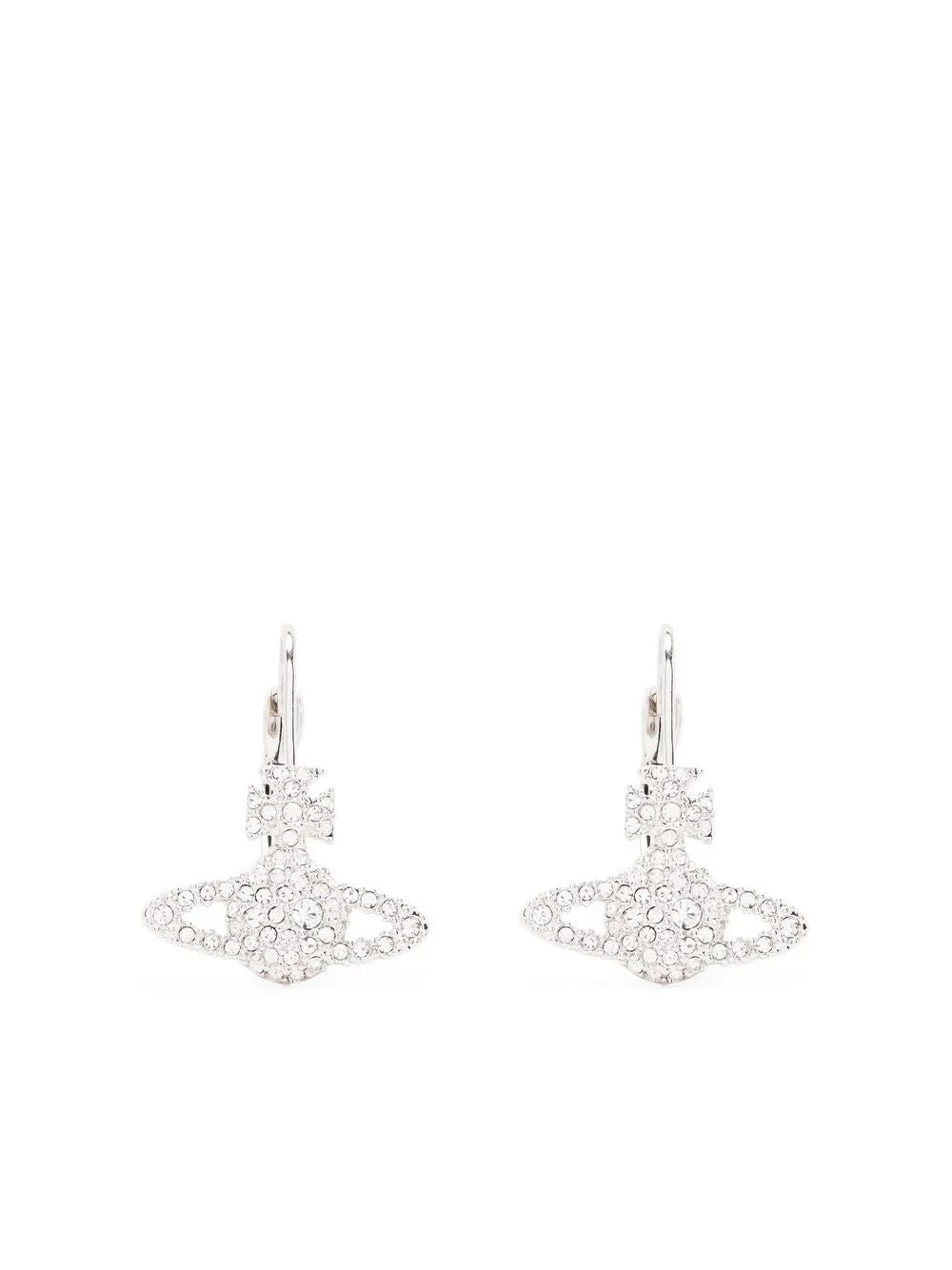 Grace Orb Crystal Drop Earrings Women VIVIENNE WESTWOOD